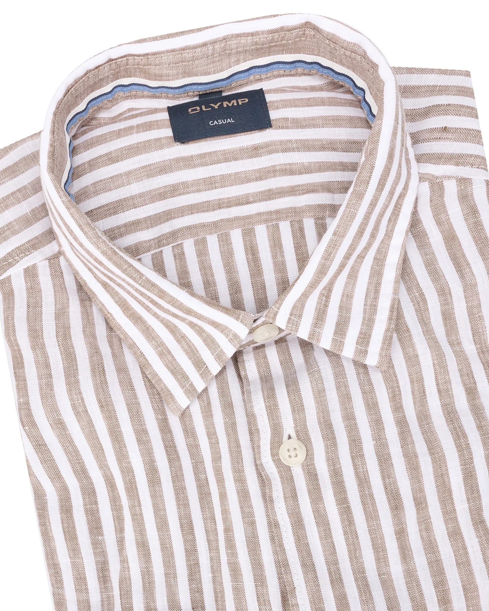 OLYMP Overhemd LM Bruin 109672-001-L