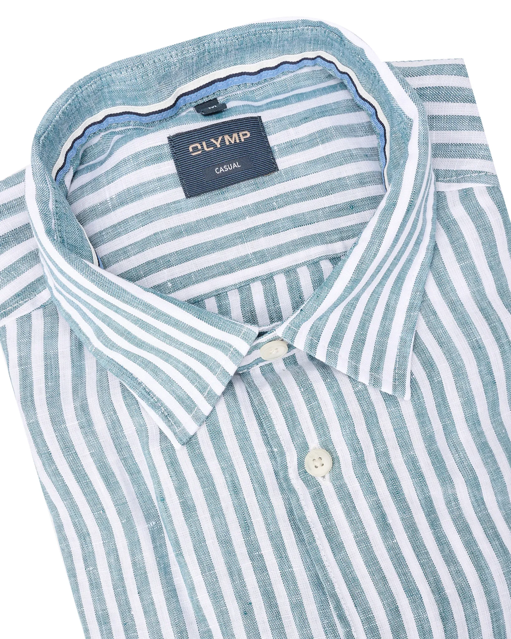 OLYMP Overhemd LM Fel groen 109673-001-L