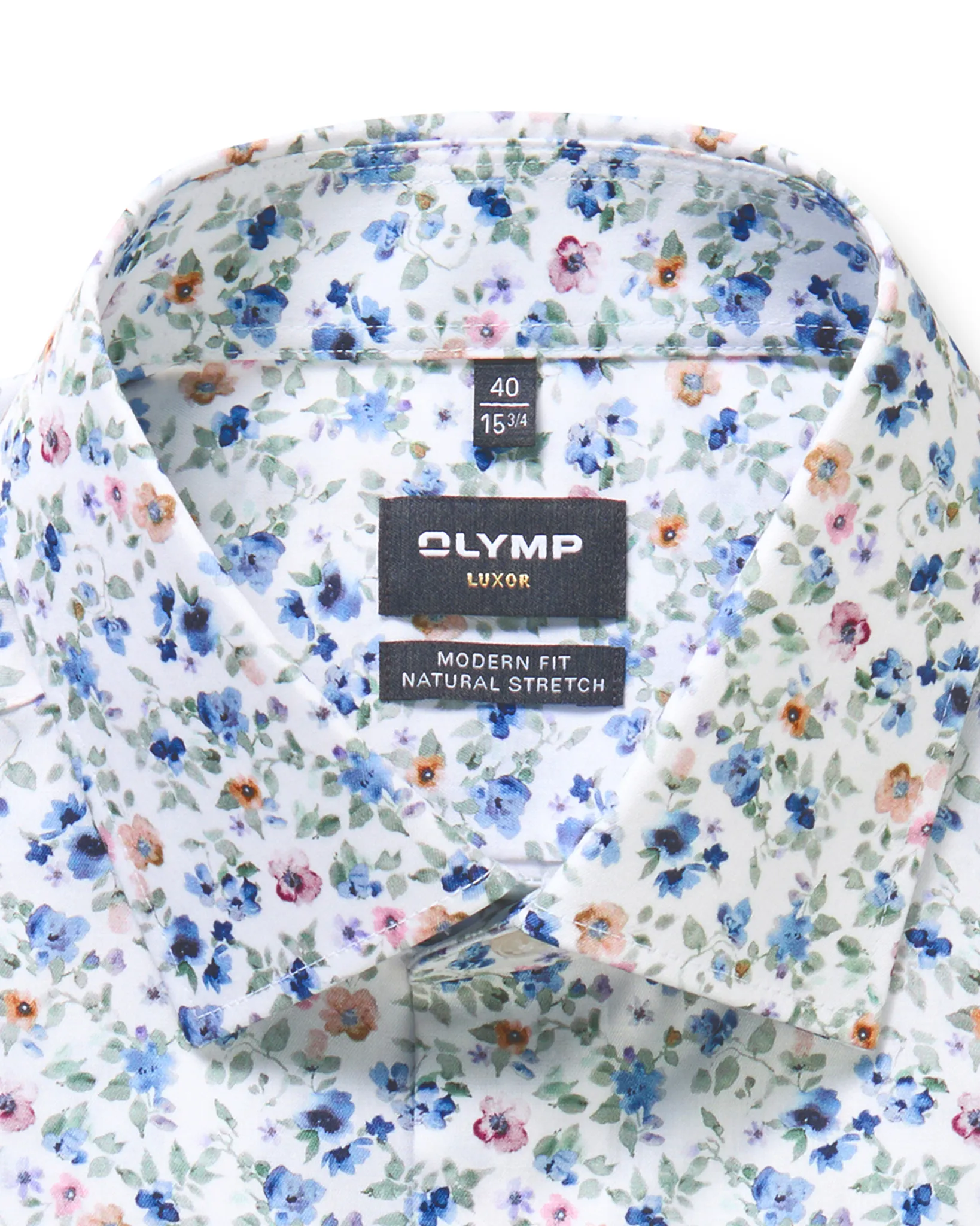 OLYMP Overhemd LM Wit 109674-001-41