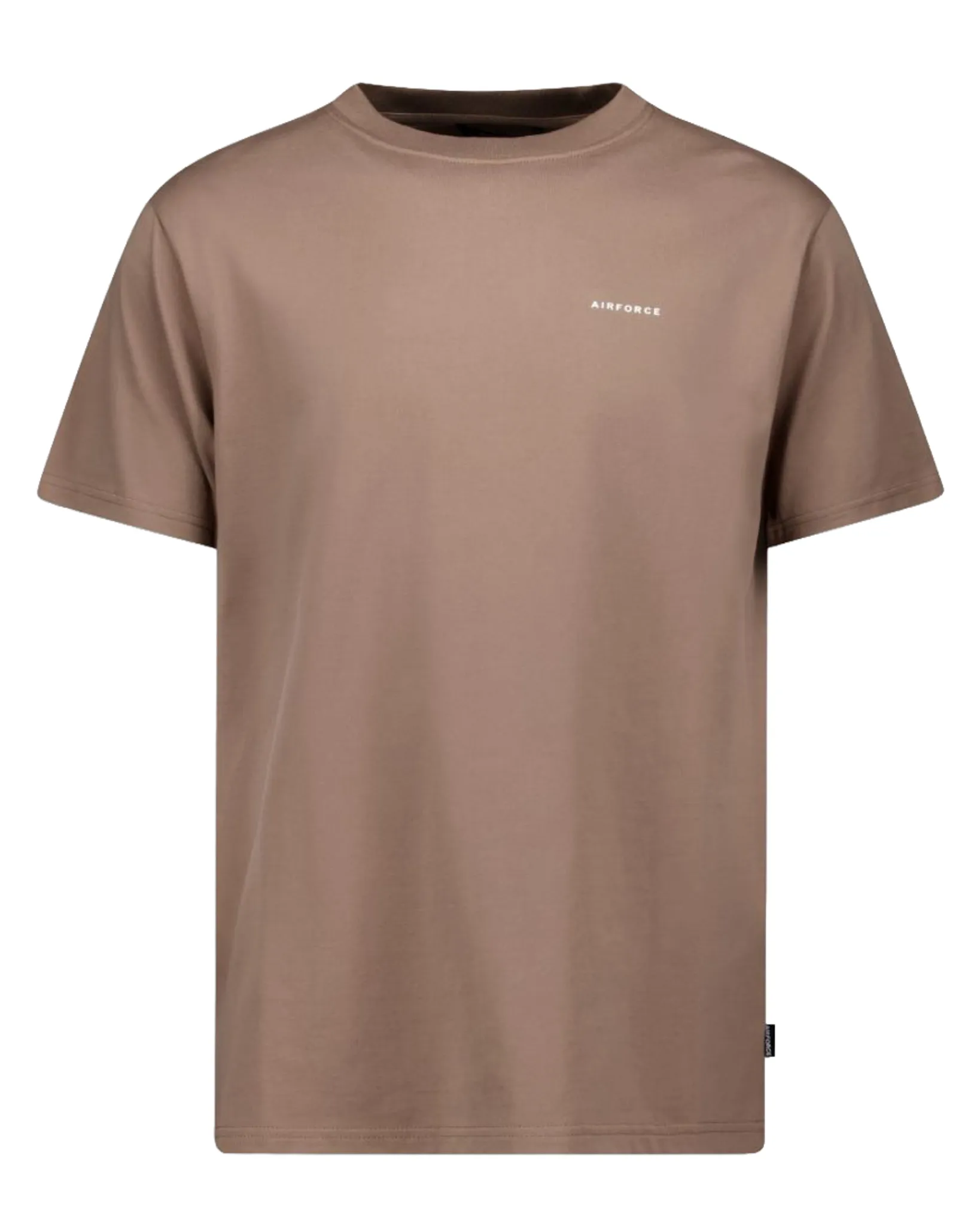 Airforce T-shirt Korte mouw Bruin 109739-001-L