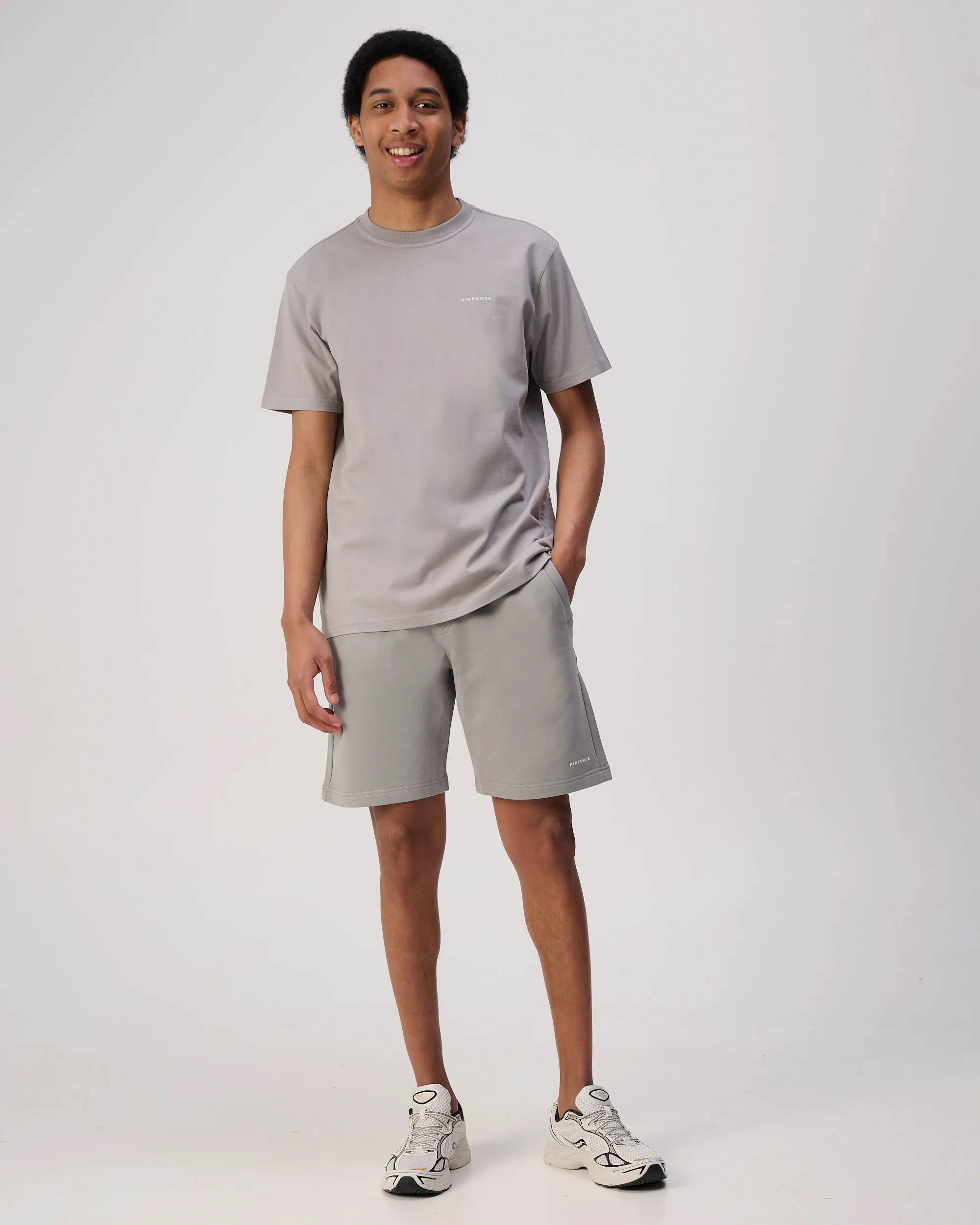 Airforce Short Grijs 109750-001-L