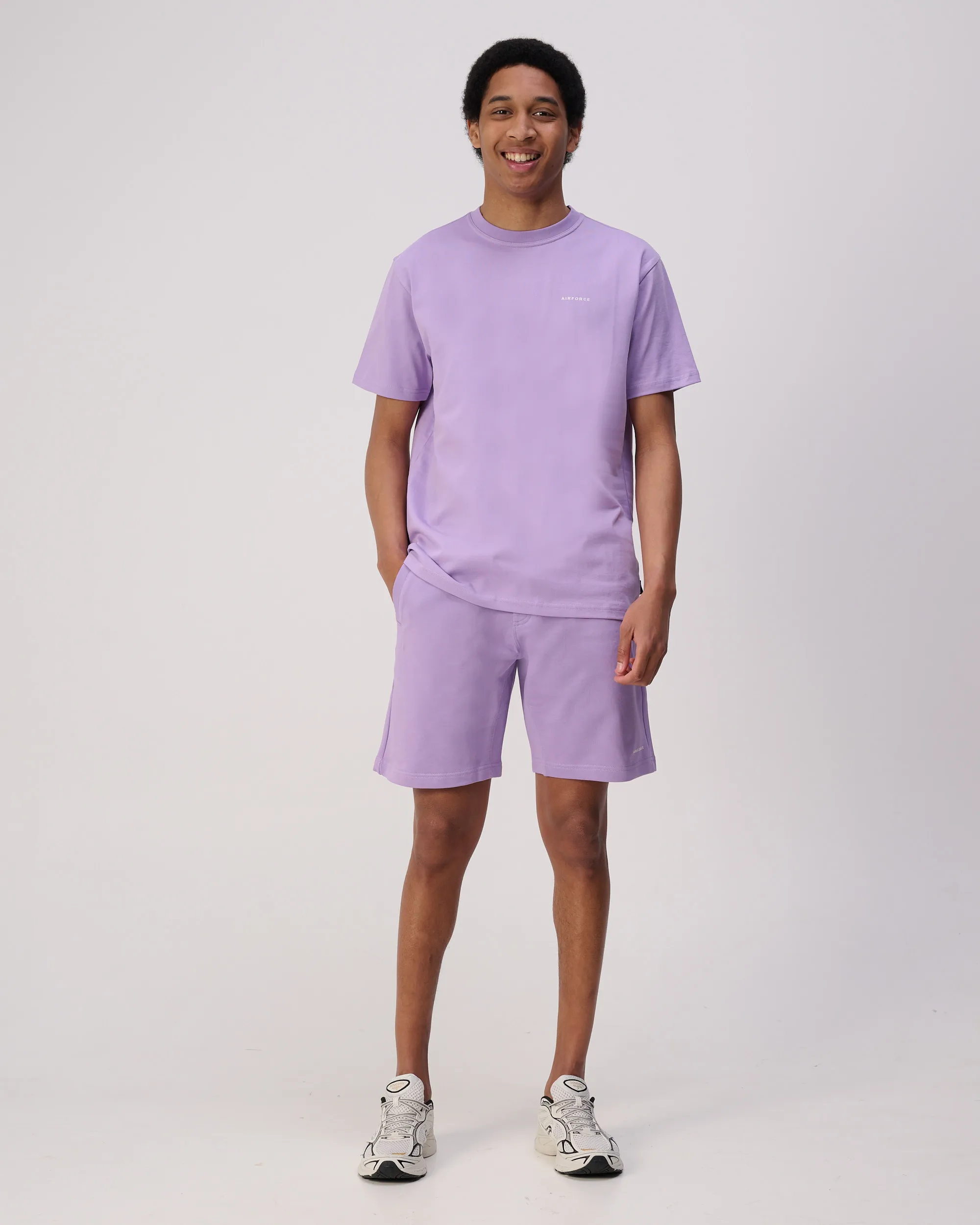 Airforce Short Paars 109754-001-L