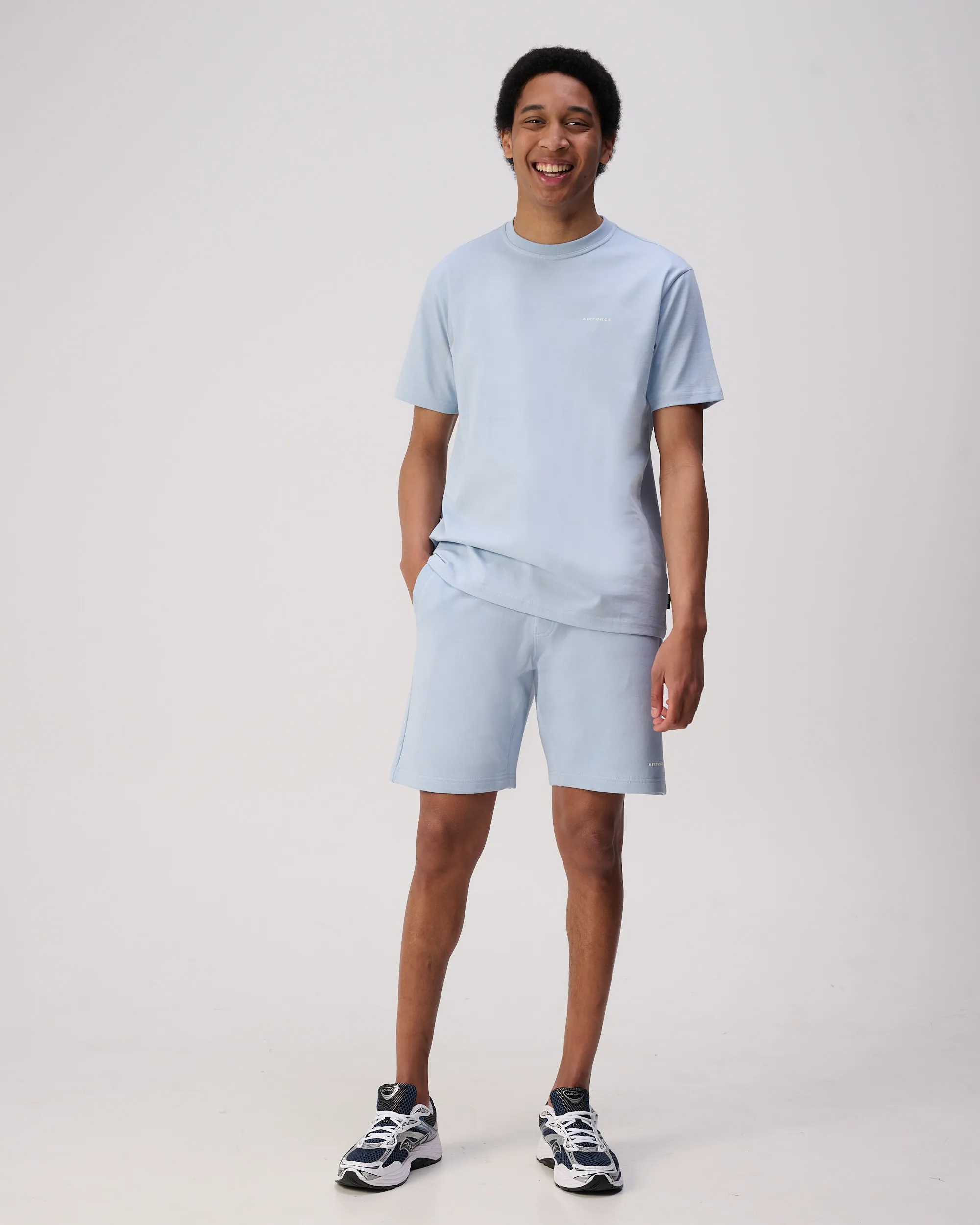 Airforce Short Licht blauw 109755-001-L