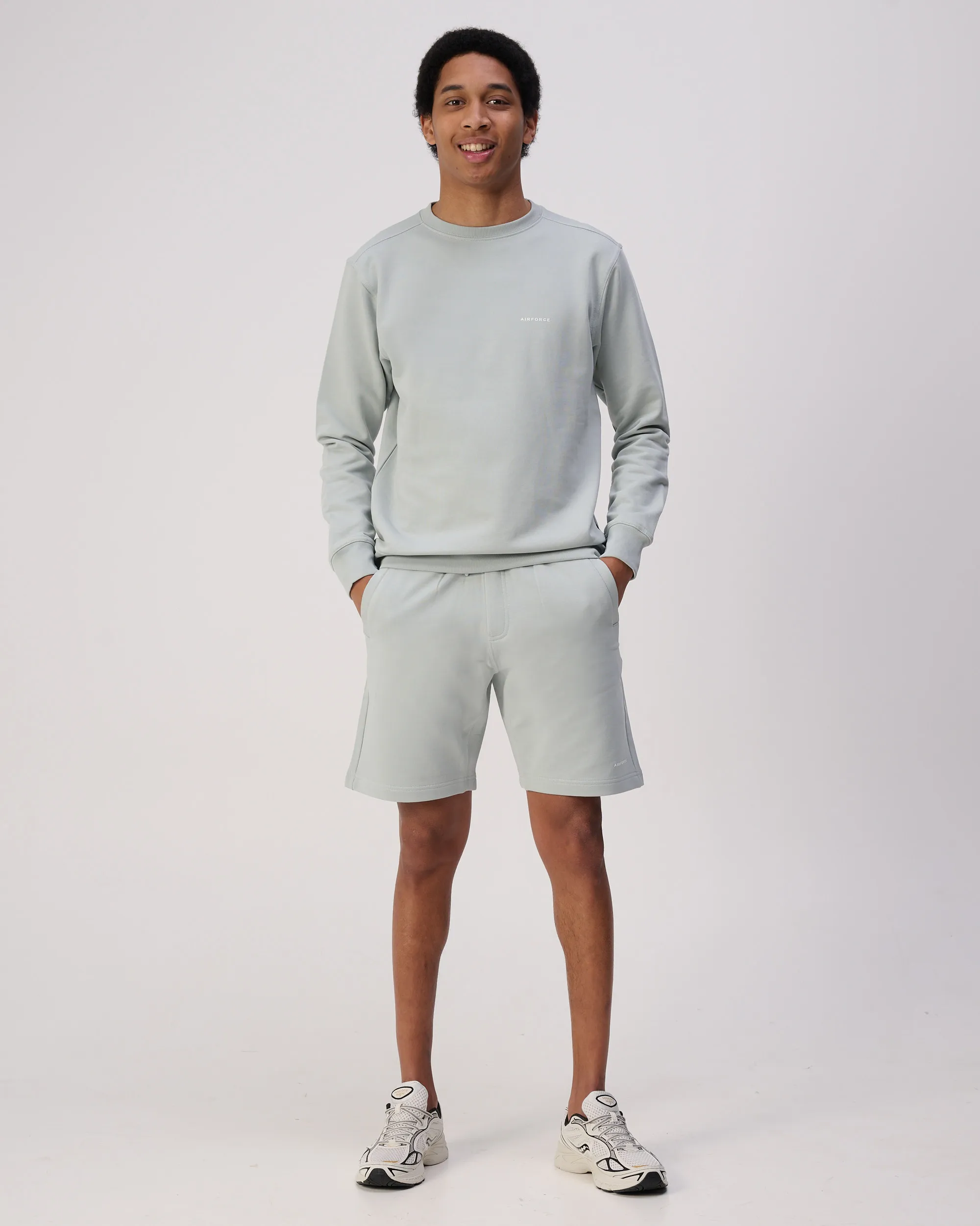 Airforce Short Donker grijs 109758-001-L