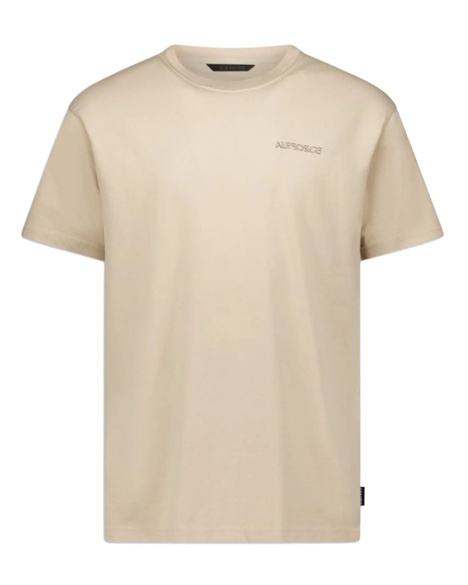 Airforce T-shirt Korte mouw Beige 109763-001-L