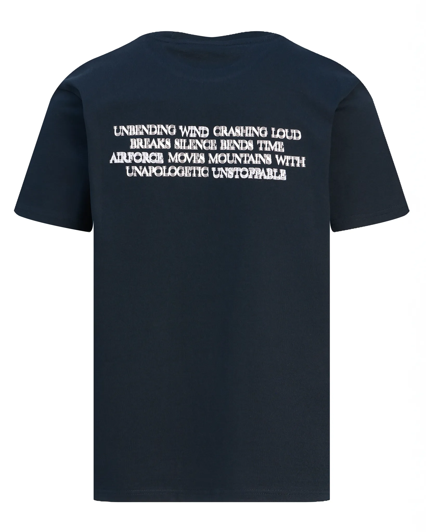 Airforce T-shirt Donker blauw 109764-001-L