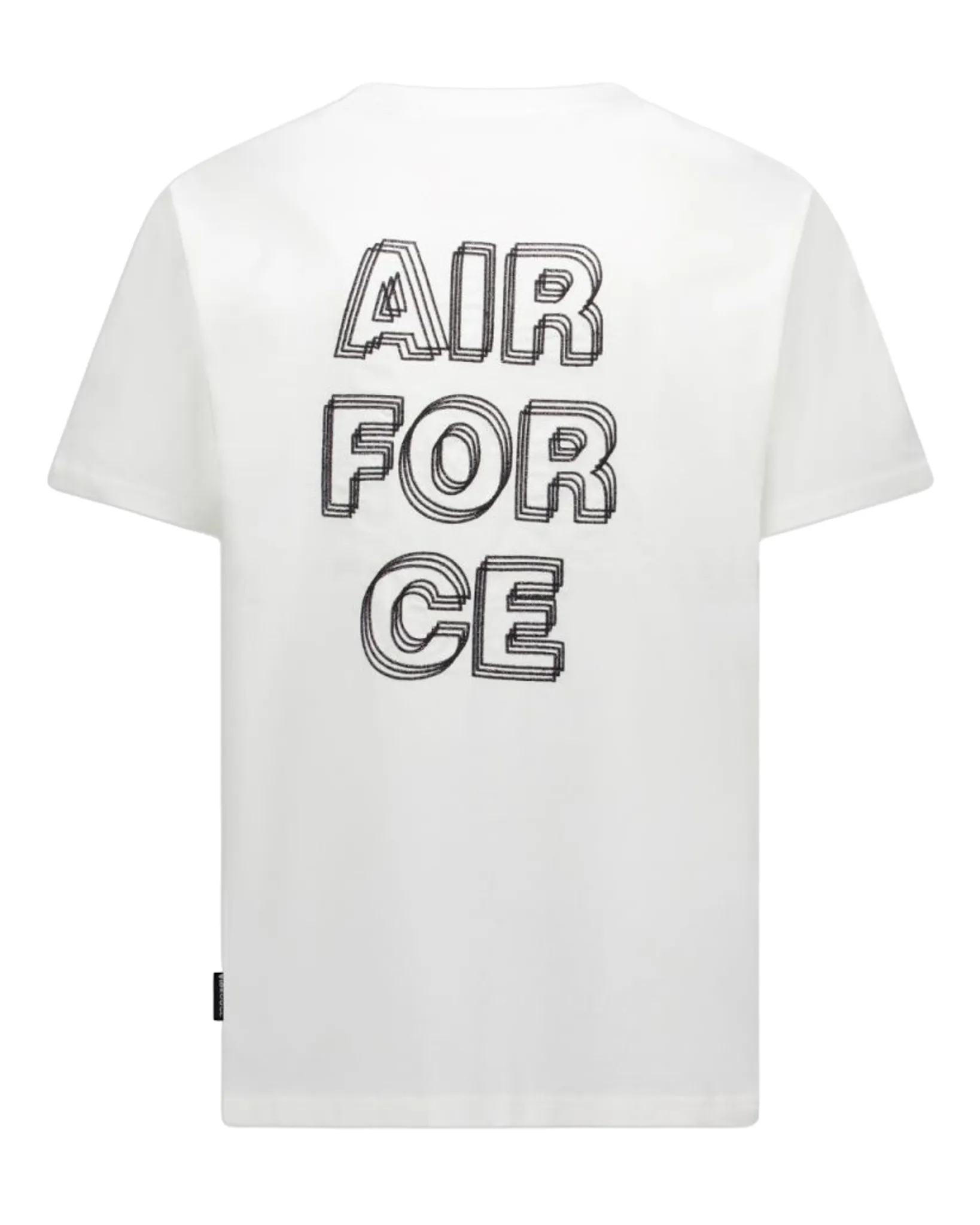 Airforce T-shirt Korte mouw Wit 109767-001-L