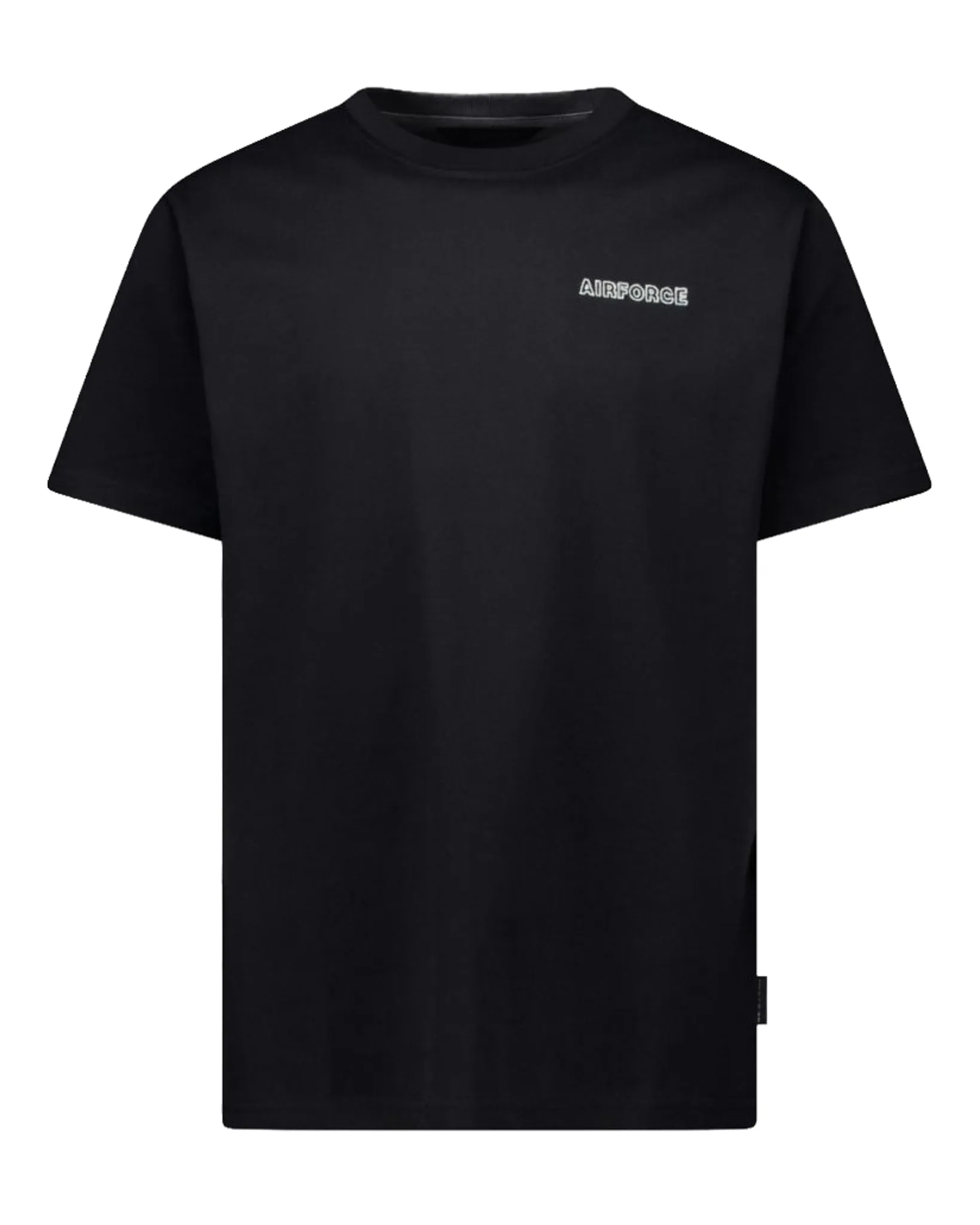 Airforce T-shirt Korte mouw Zwart 109768-001-L