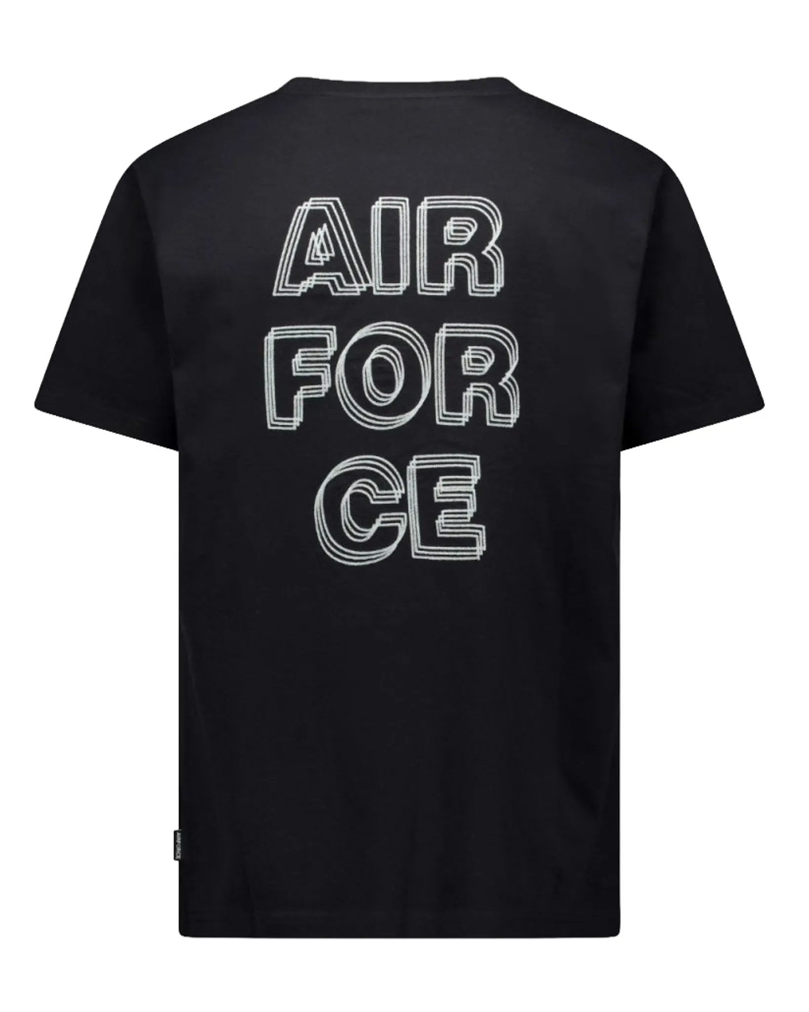 Airforce T-shirt Korte mouw Zwart 109768-001-L