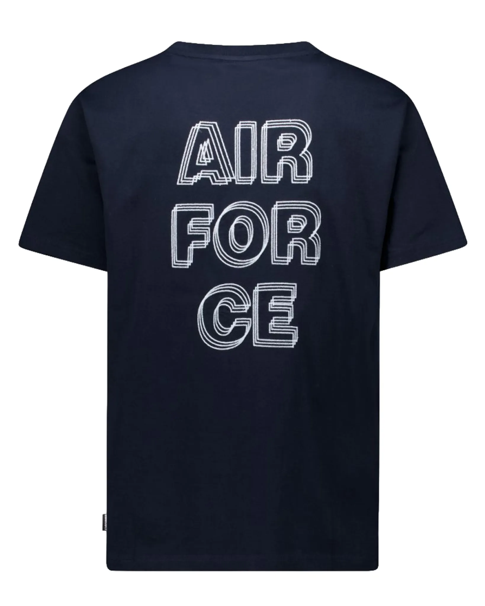 Airforce T-shirt Korte mouw Donker blauw 109769-001-L