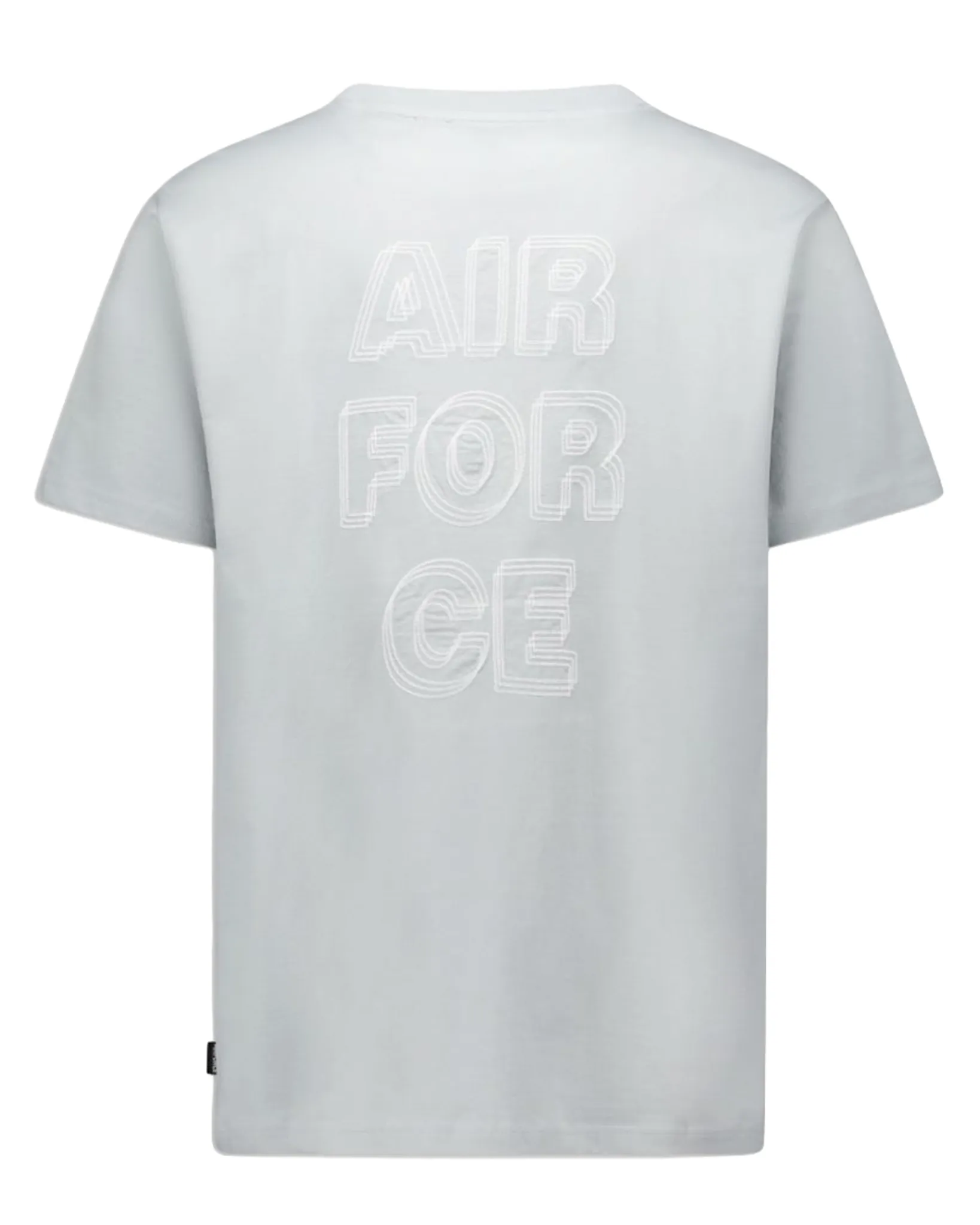 Airforce T-shirt Korte mouw Donker grijs 109772-001-L