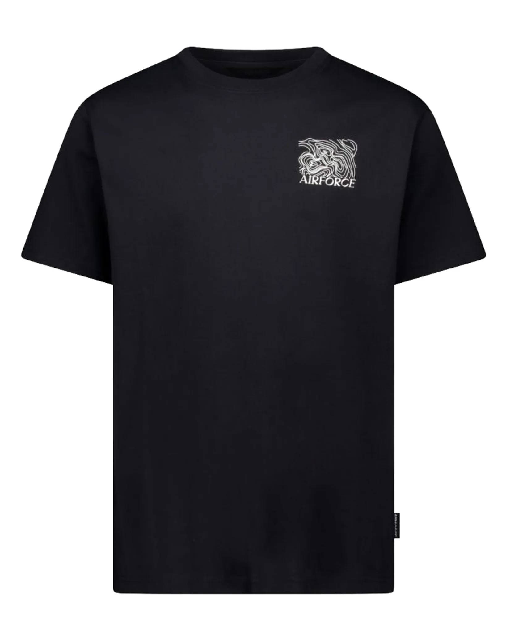 Airforce T-shirt Korte mouw Zwart 109773-001-L