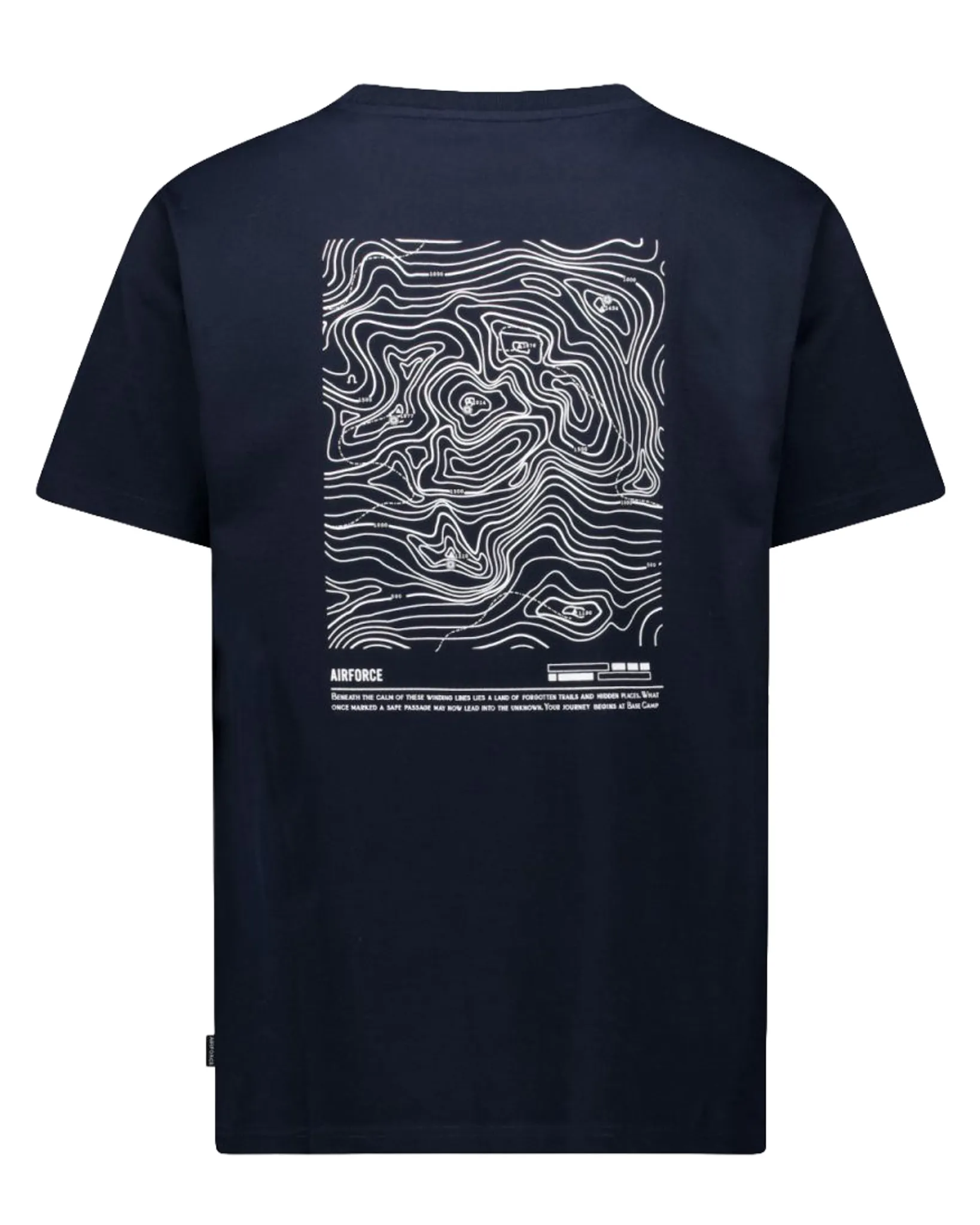 Airforce T-shirt Korte mouw Donker blauw 109775-001-L