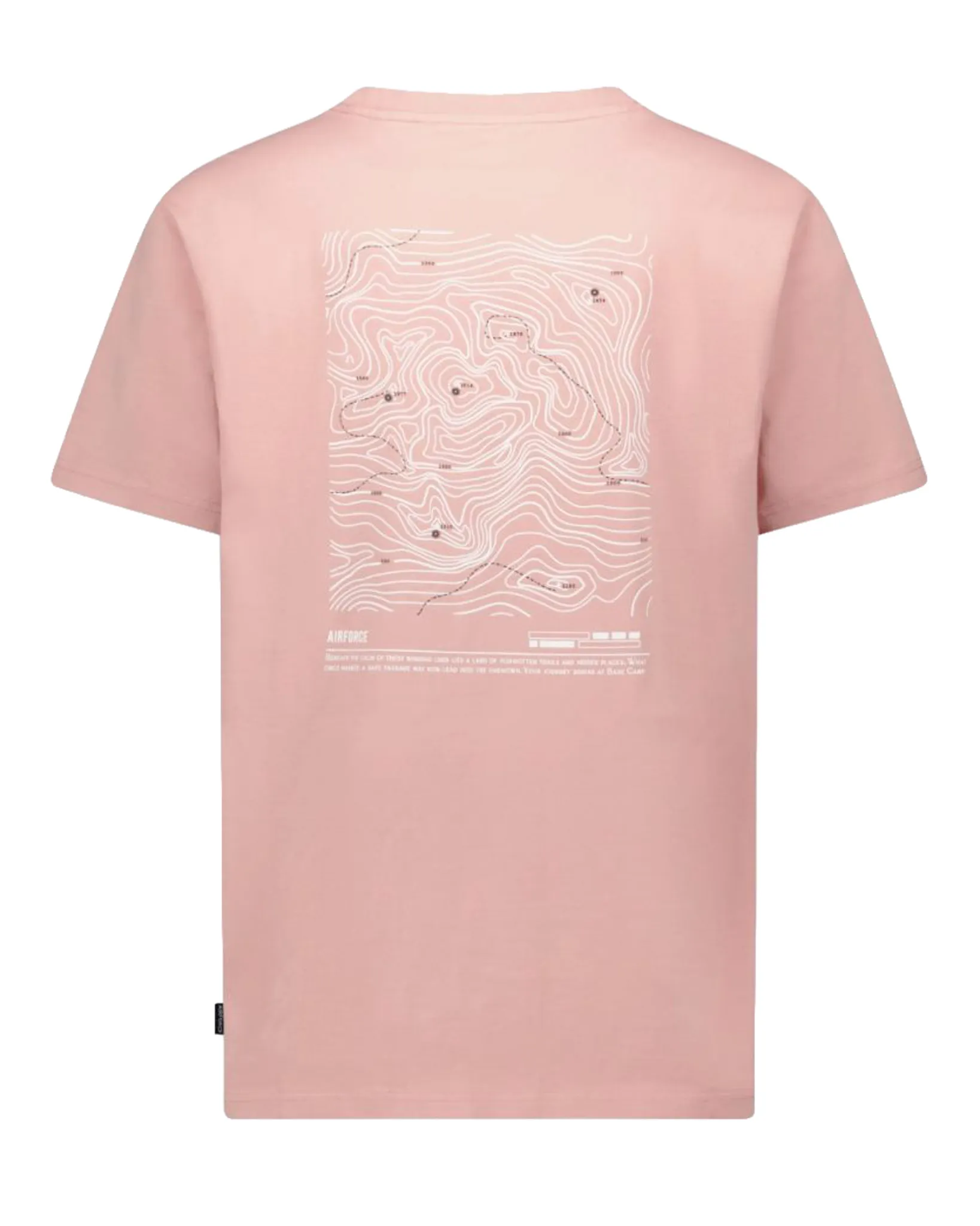 Airforce T-shirt Korte mouw Roze 109776-001-L