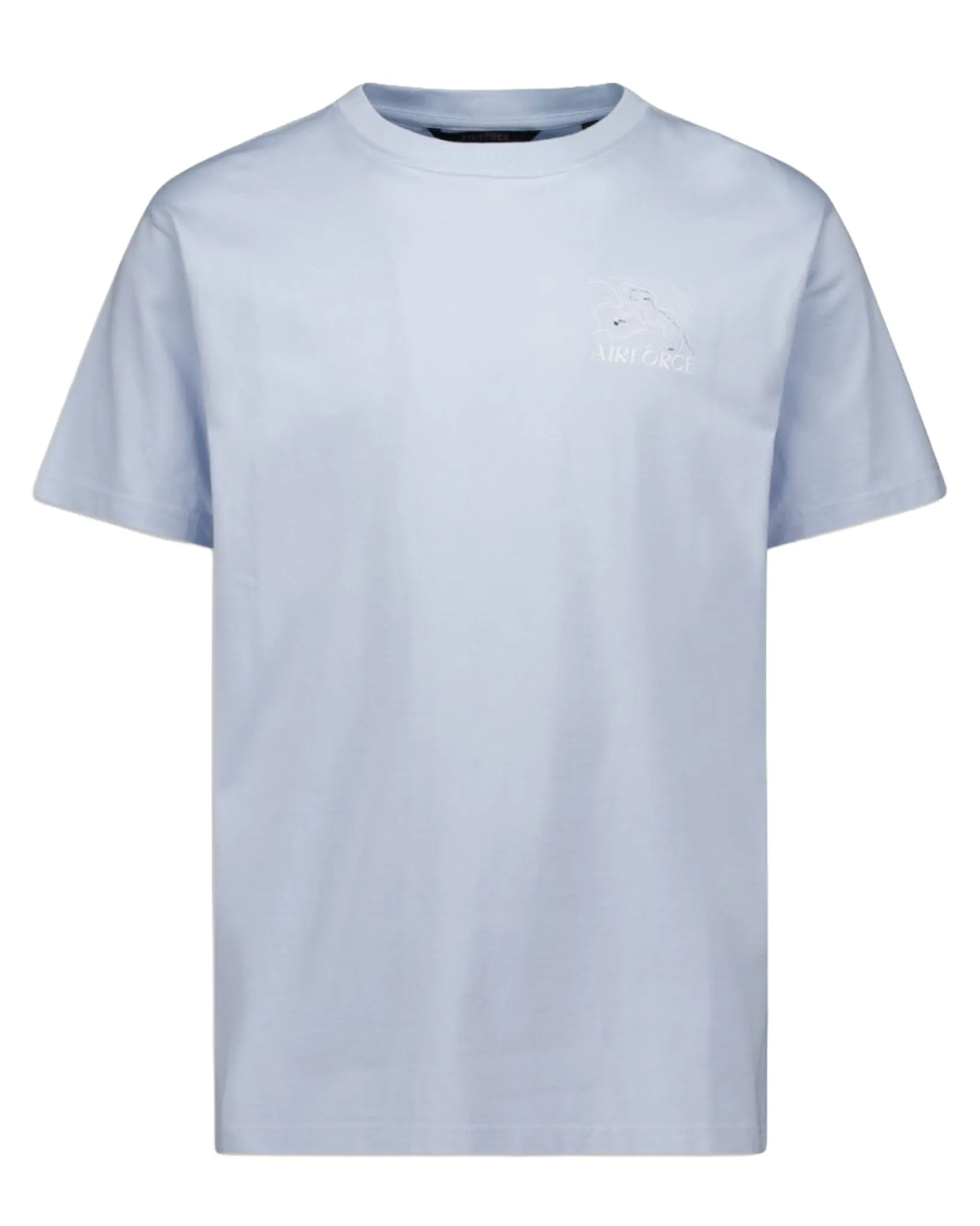 Airforce T-shirt Korte mouw Licht blauw 109777-001-L