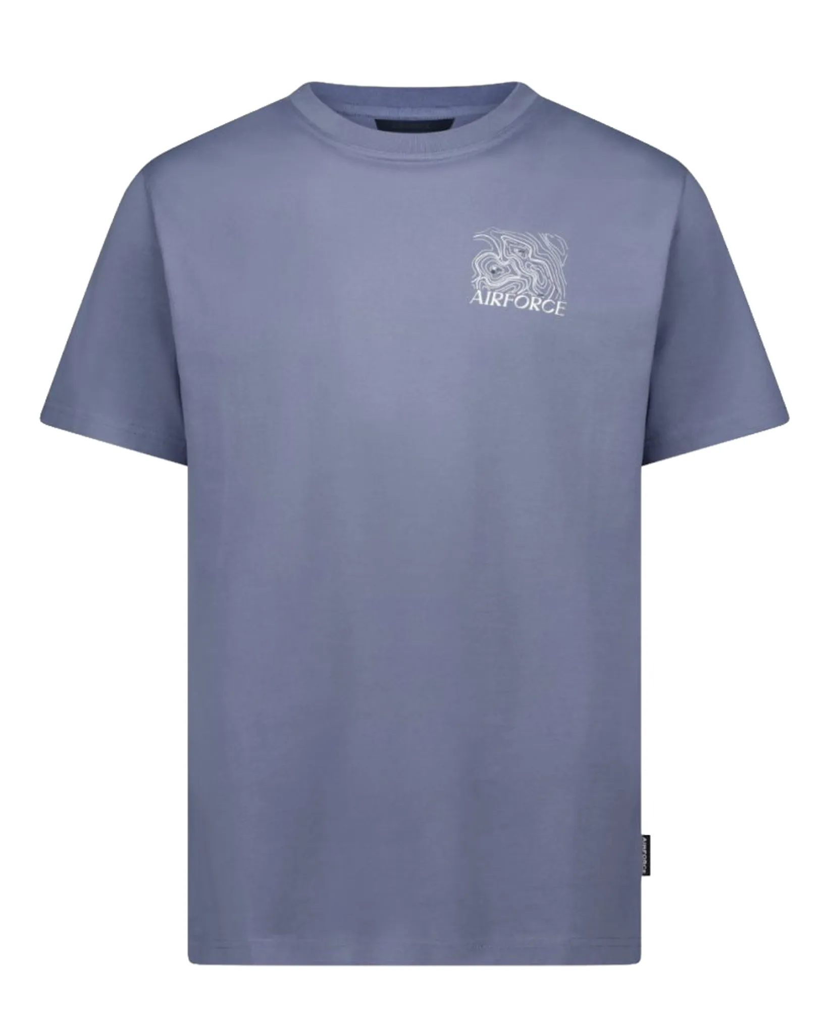 Airforce T-shirt Korte mouw Blauw 109778-001-L