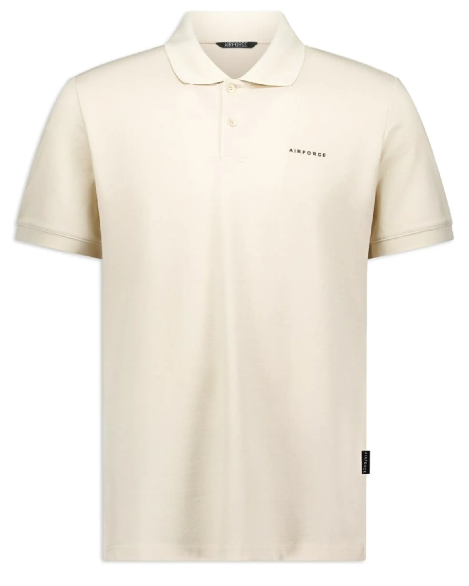 Airforce Polo Korte mouw Beige 109781-001-L