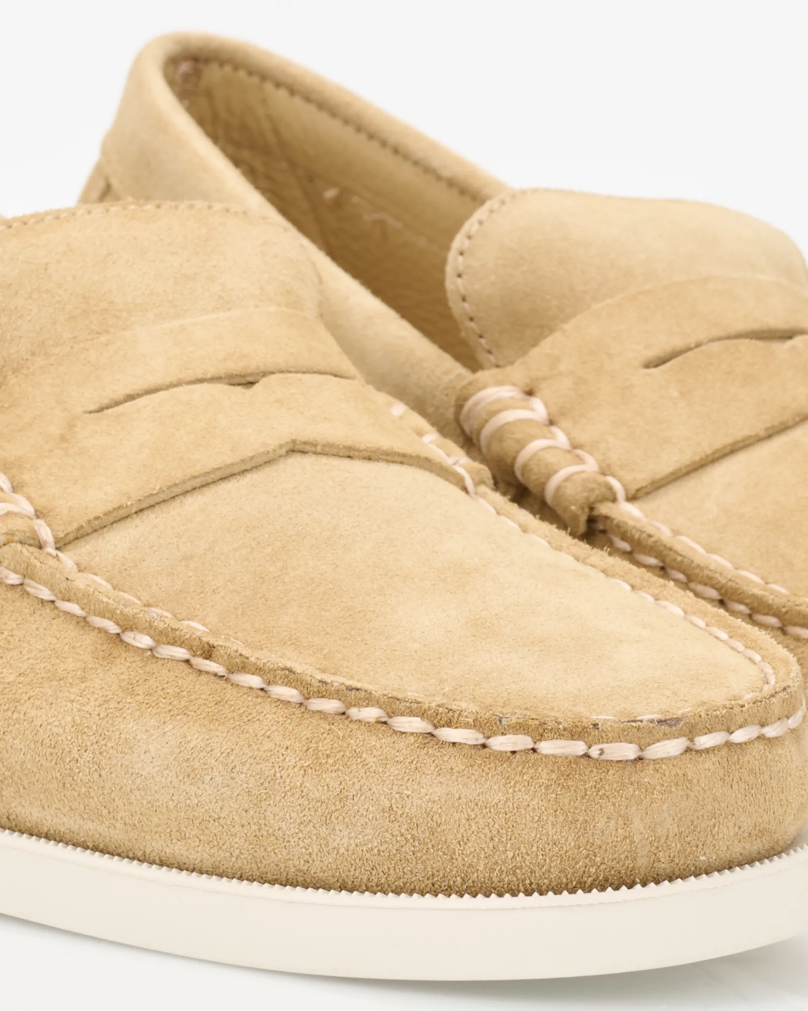 Sebago Dan Boat Flesh Out Loafers Beige 109797-001-41