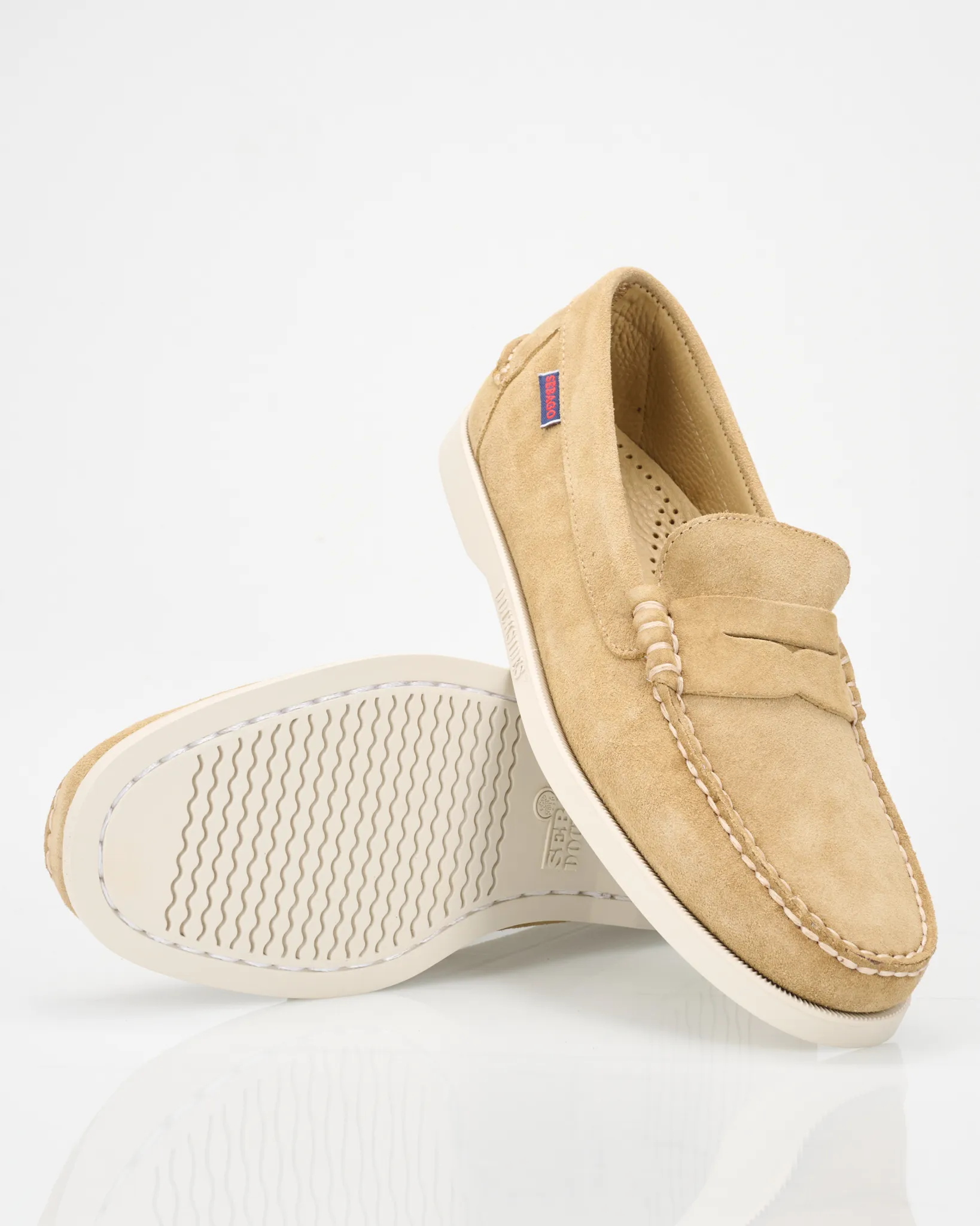 Sebago Dan Boat Flesh Out Loafers Beige 109797-001-41