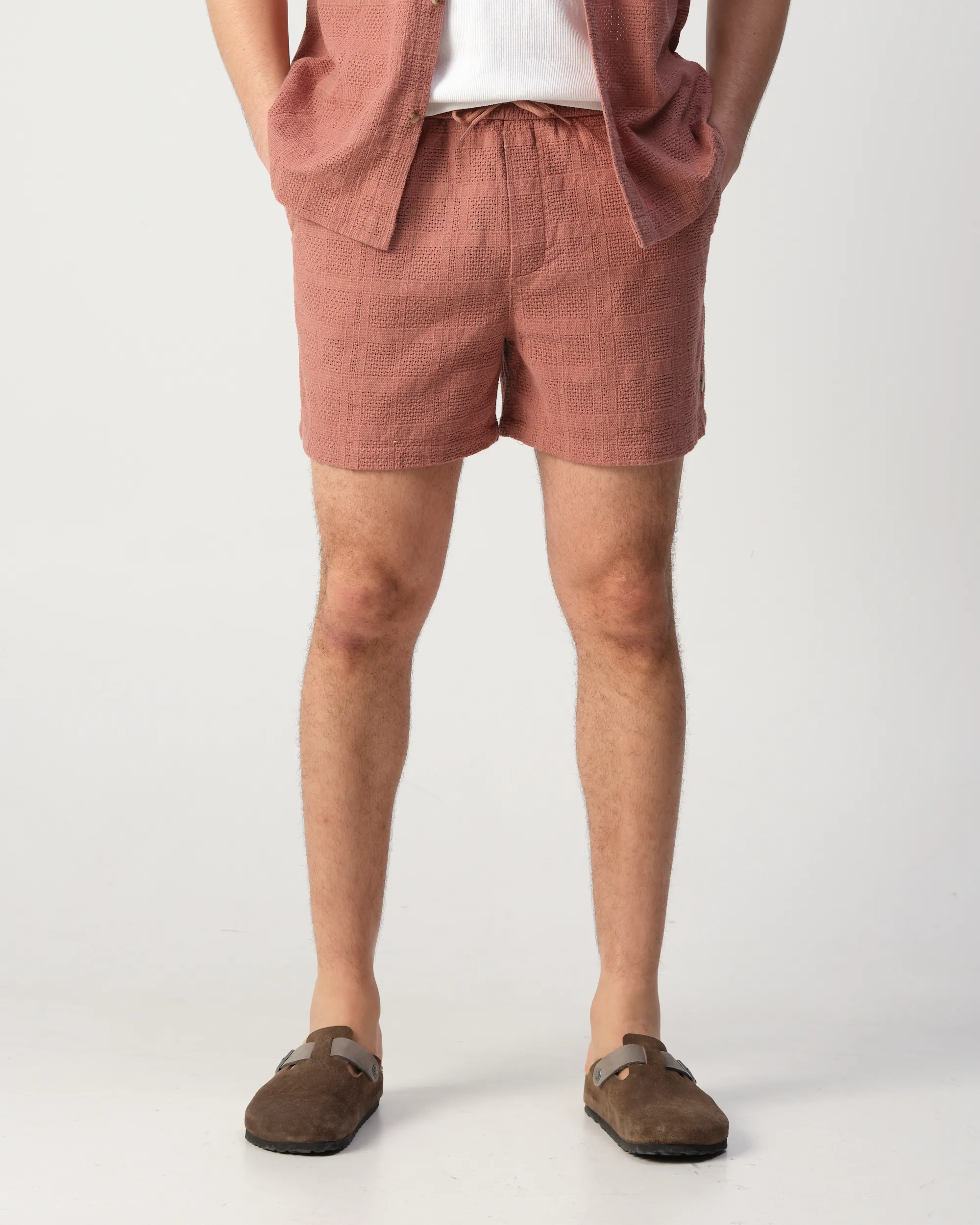 Les Deux Charlie Short Licht rood 109925-001-L