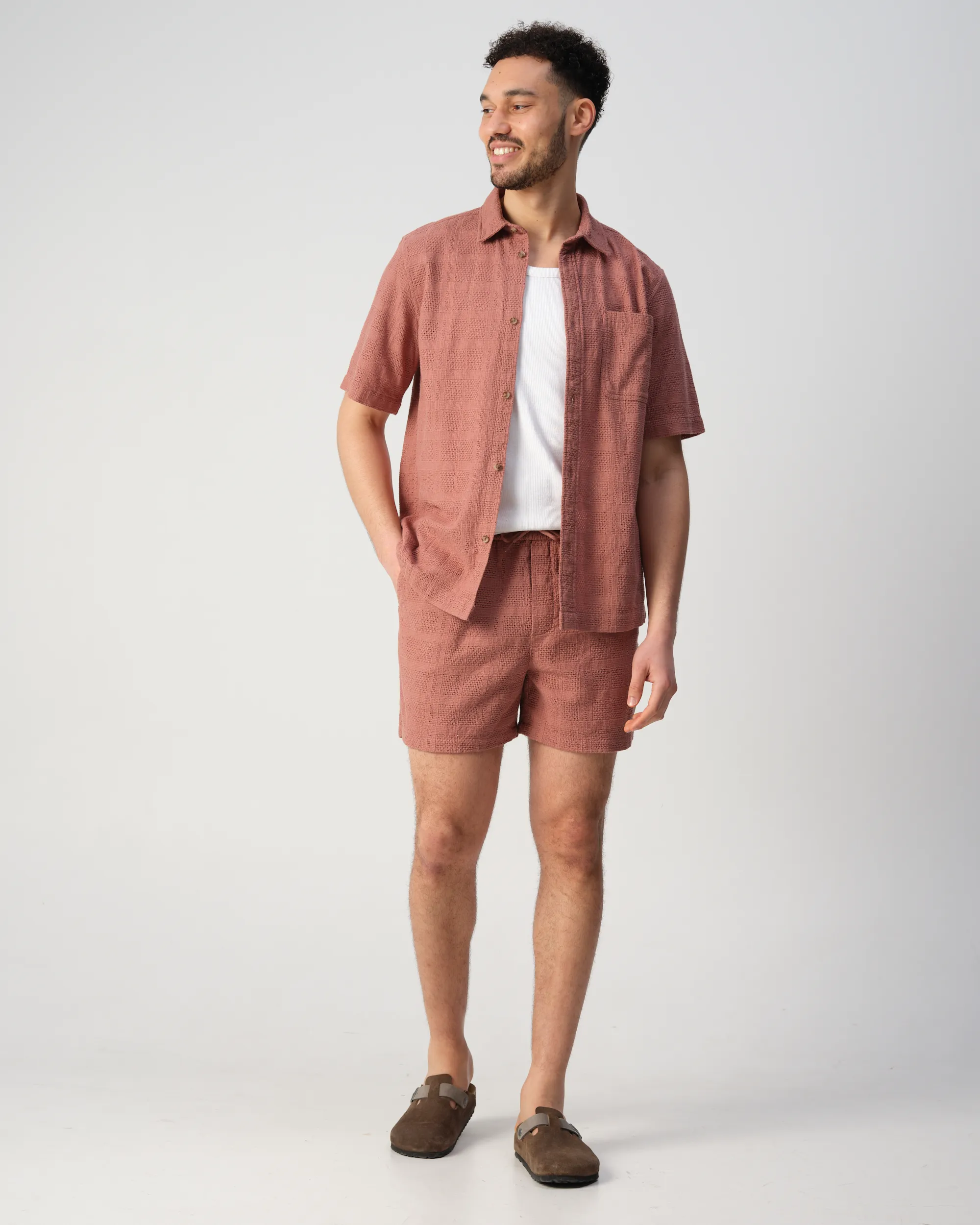 Les Deux Charlie Short Licht rood 109925-001-L