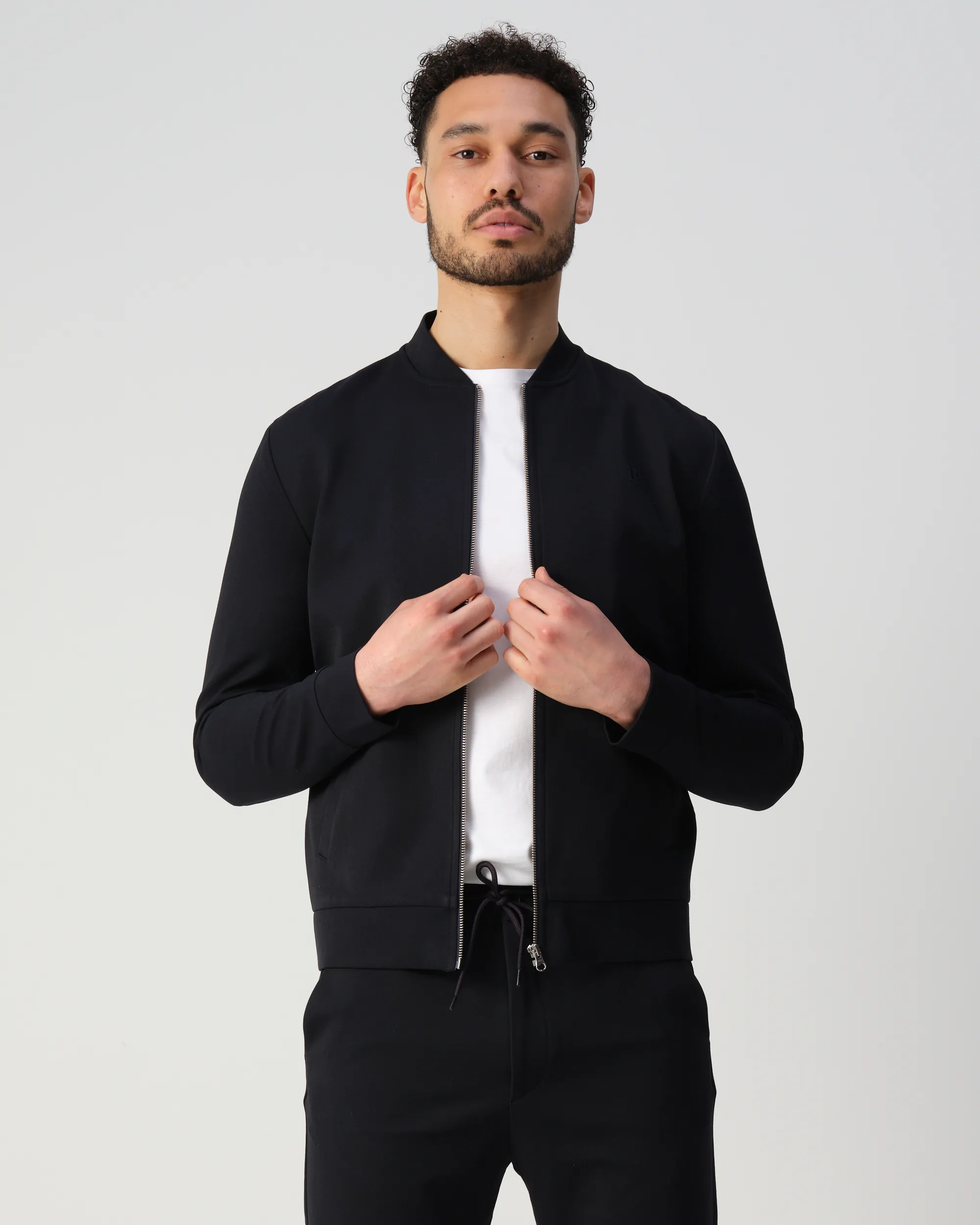 Les Deux Como Bomber Donker blauw 109945-001-L