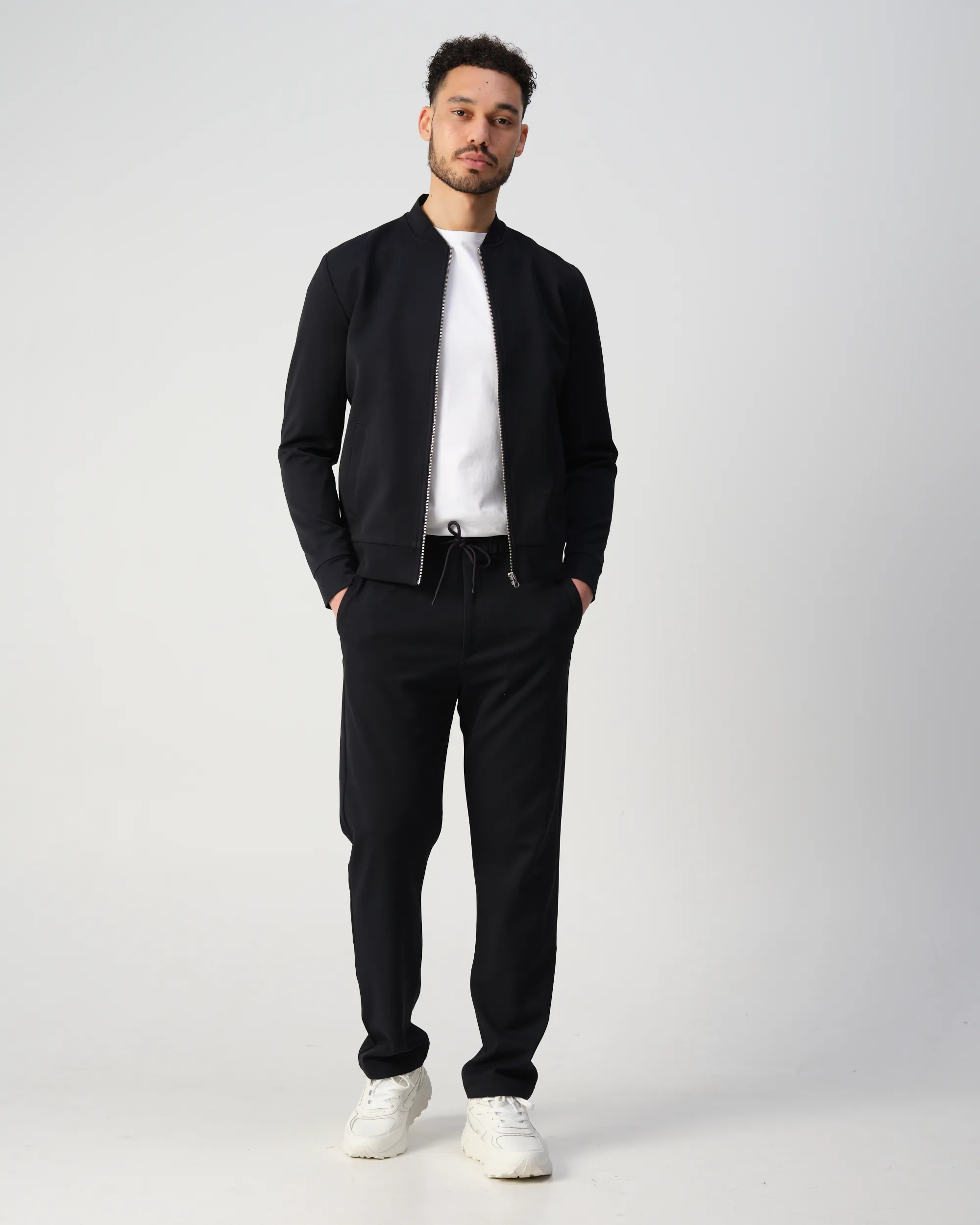 Les Deux Como Bomber Donker blauw 109945-001-L