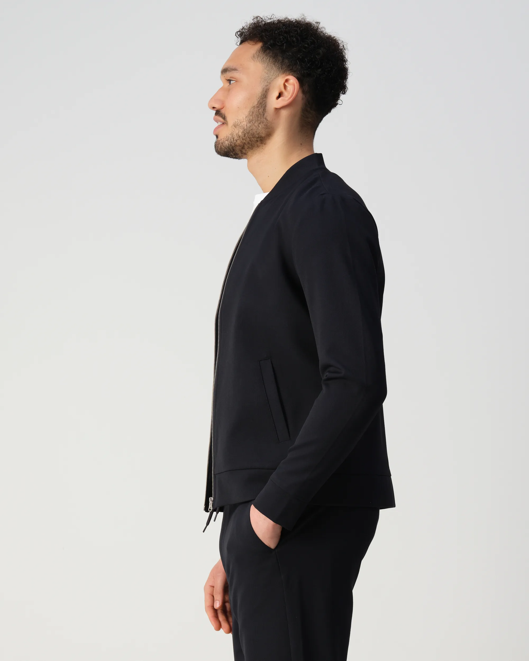 Les Deux Como Bomber Donker blauw 109945-001-L