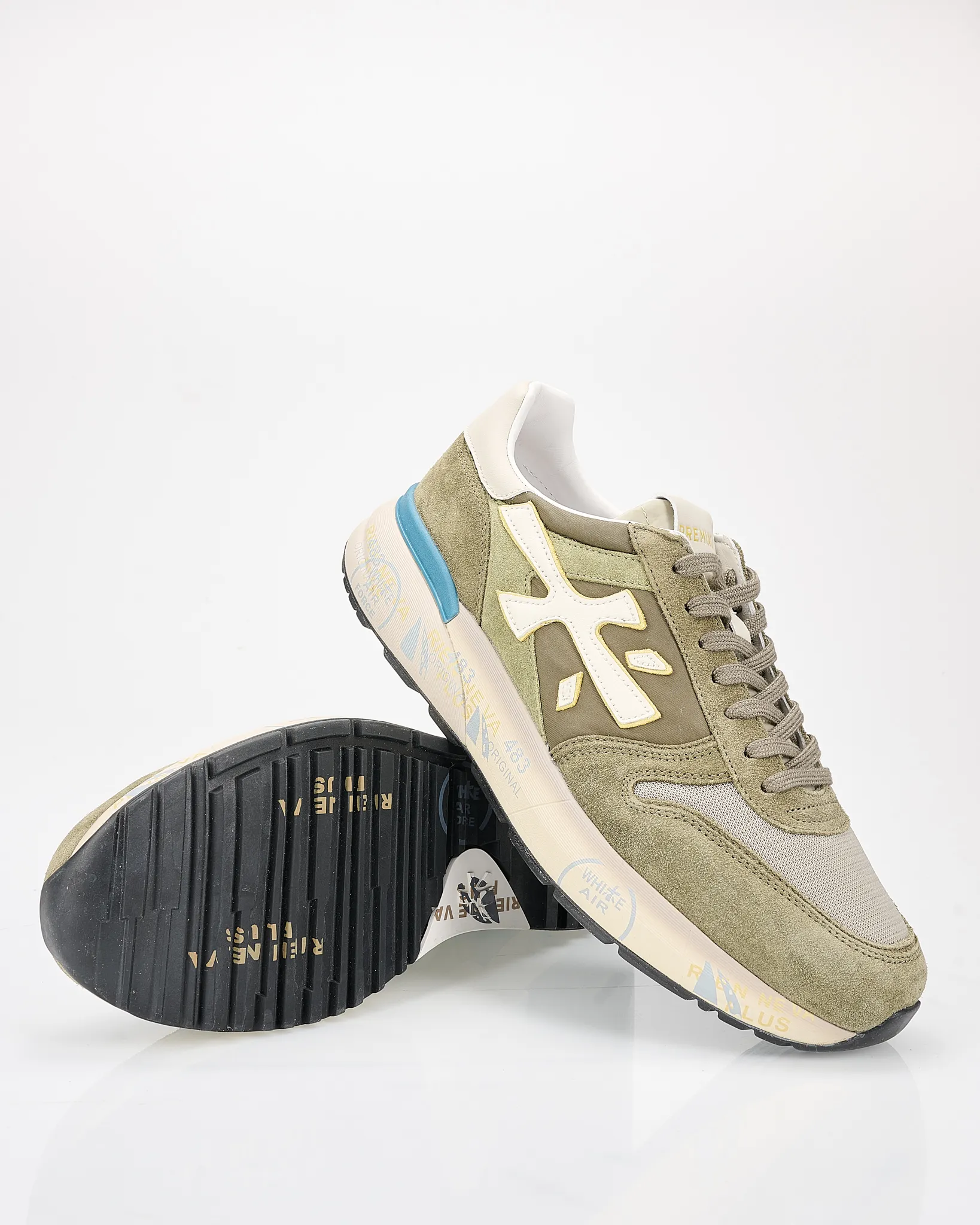 Premiata Mick Sneakers Groen 109950-001-40