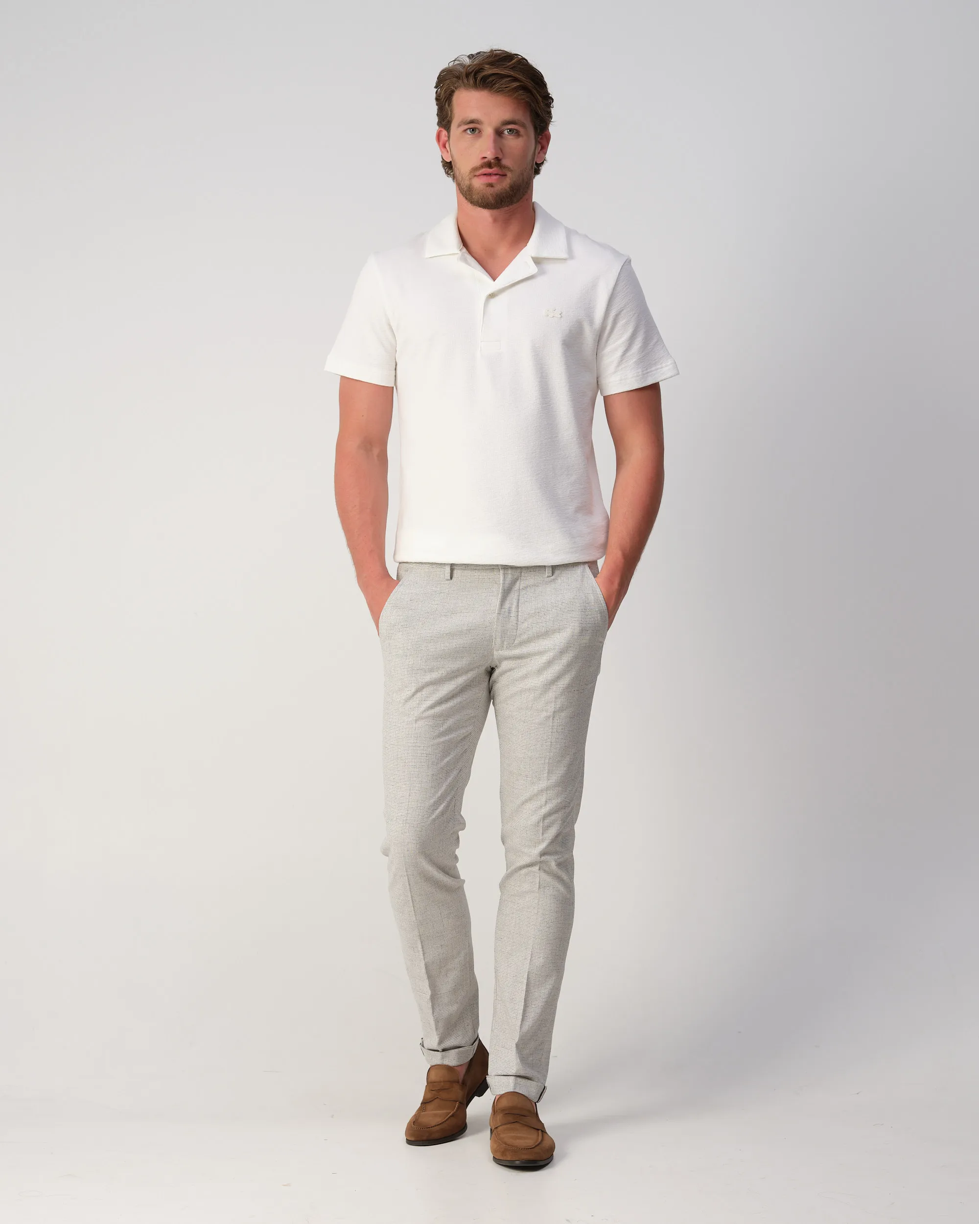 Mason's Torino Style Chino Grijs 109981-001-46