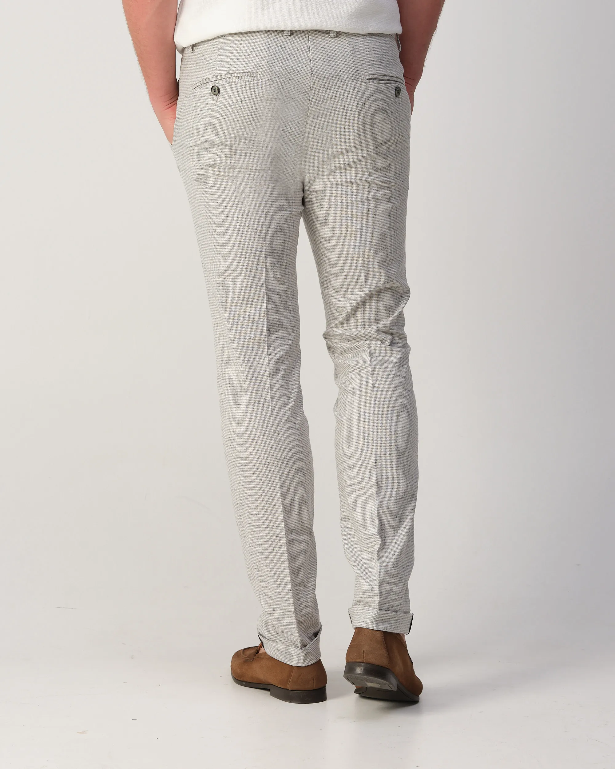 Mason's Torino Style Chino Grijs 109981-001-46