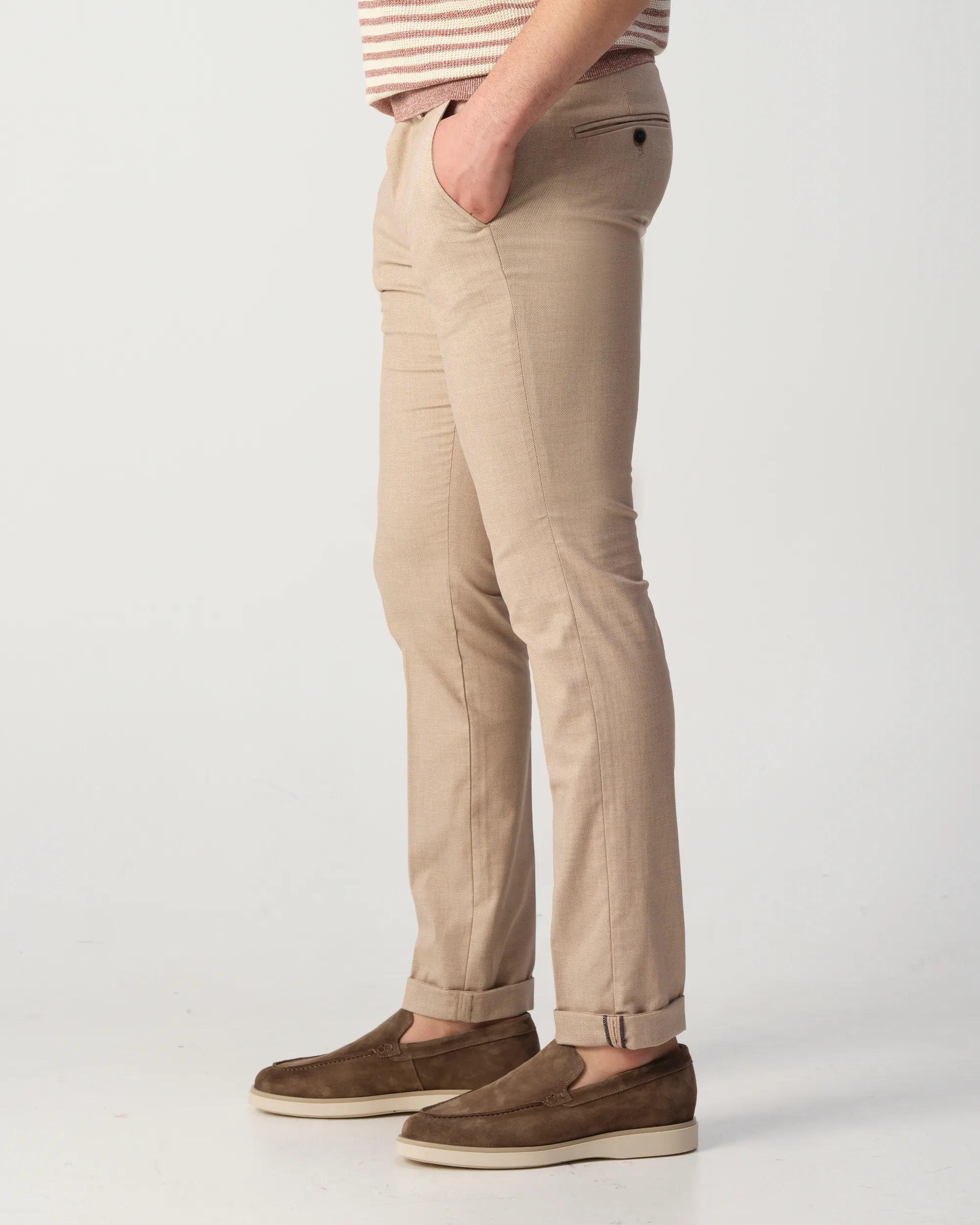 Mason's Torino Style Chino Beige 109982-001-46