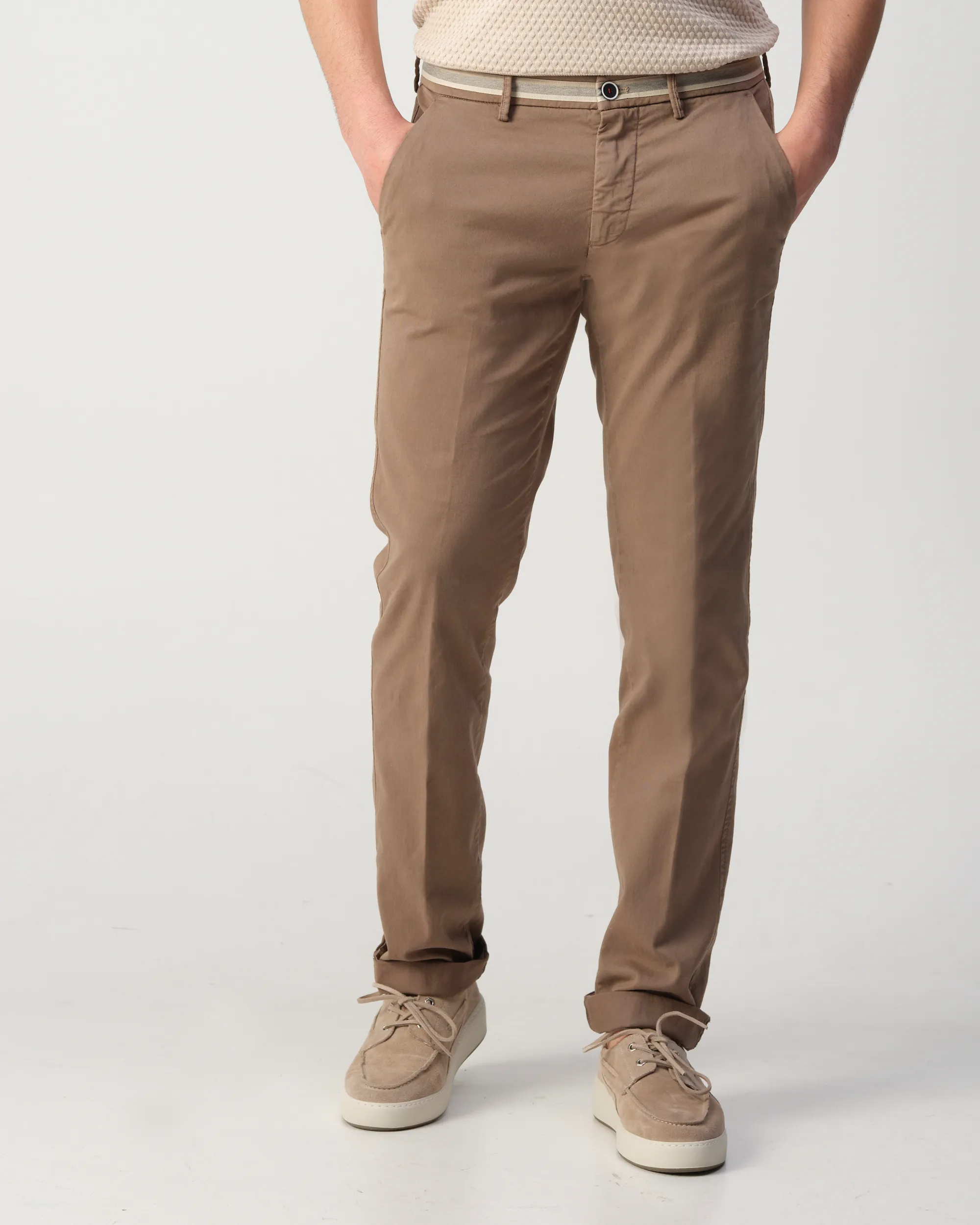 Mason's Torino Summer Chino Licht bruin 109988-001-46