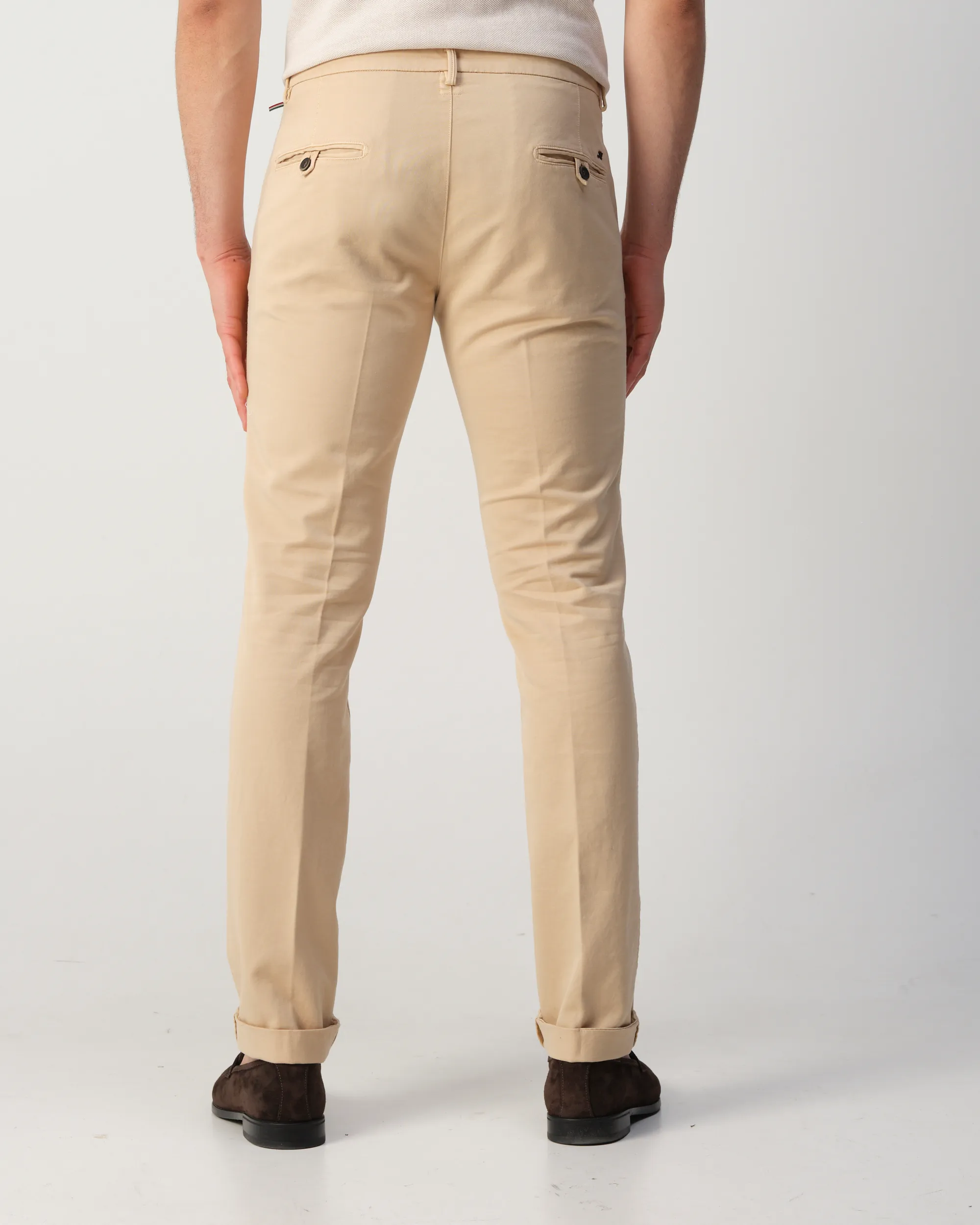 Mason's Torino Jersey Chino Sand 109992-001-46