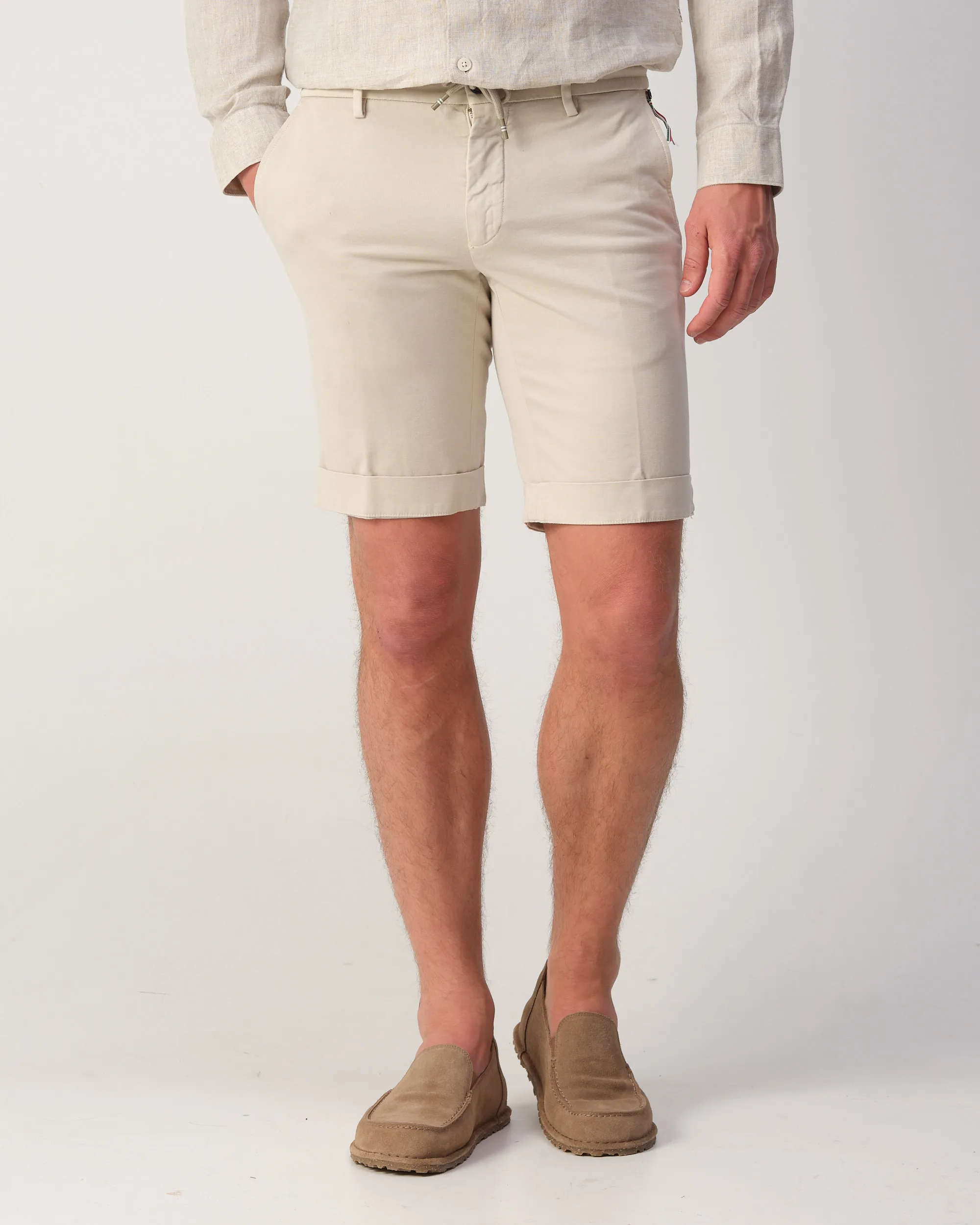 Mason's Milano Jogger Short Beige 110000-001-46