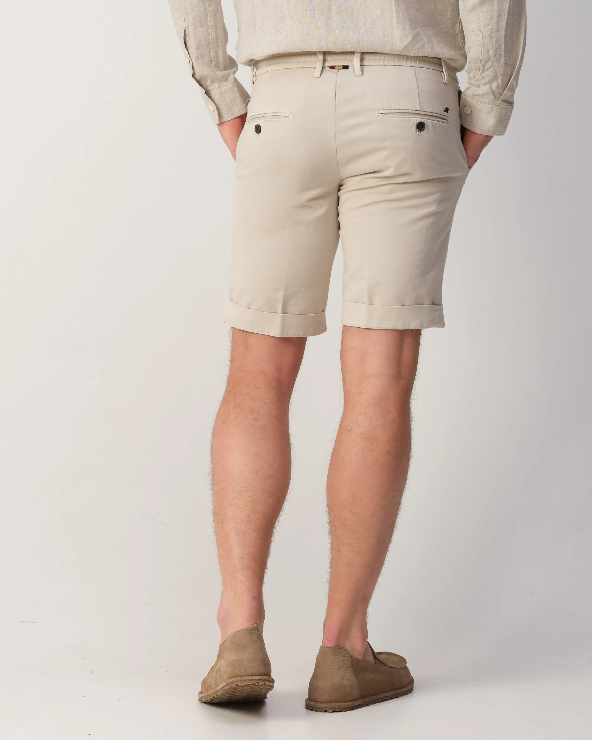 Mason's Milano Jogger Short Beige 110000-001-46