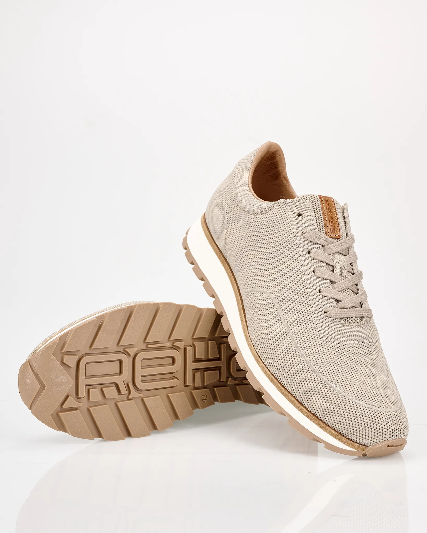 REHAB Mason Knit Casual Shoenen Beige 110008-001-41