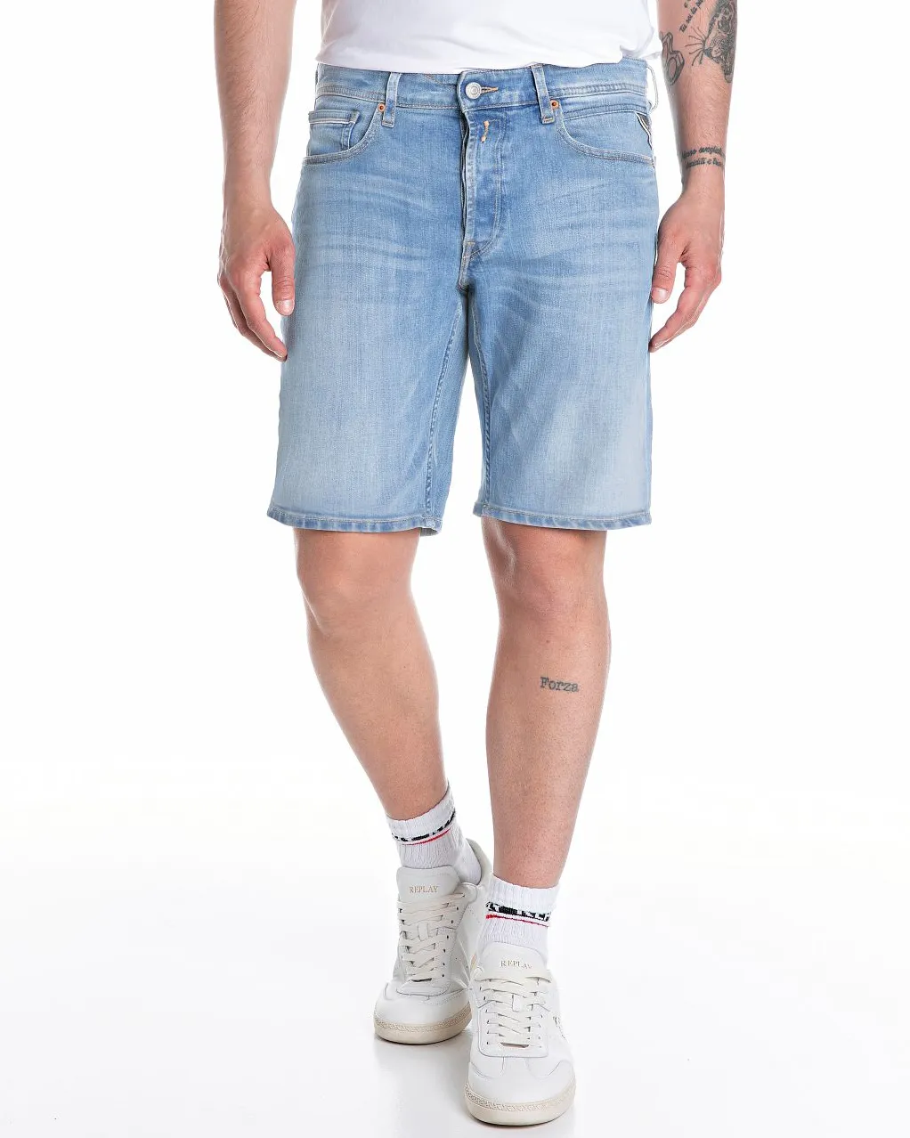 Replay Grover Short Blauw 110028-001-29