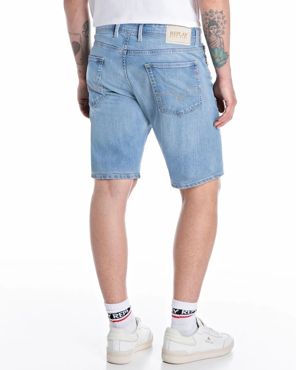 Replay Grover Short Blauw 110028-001-29