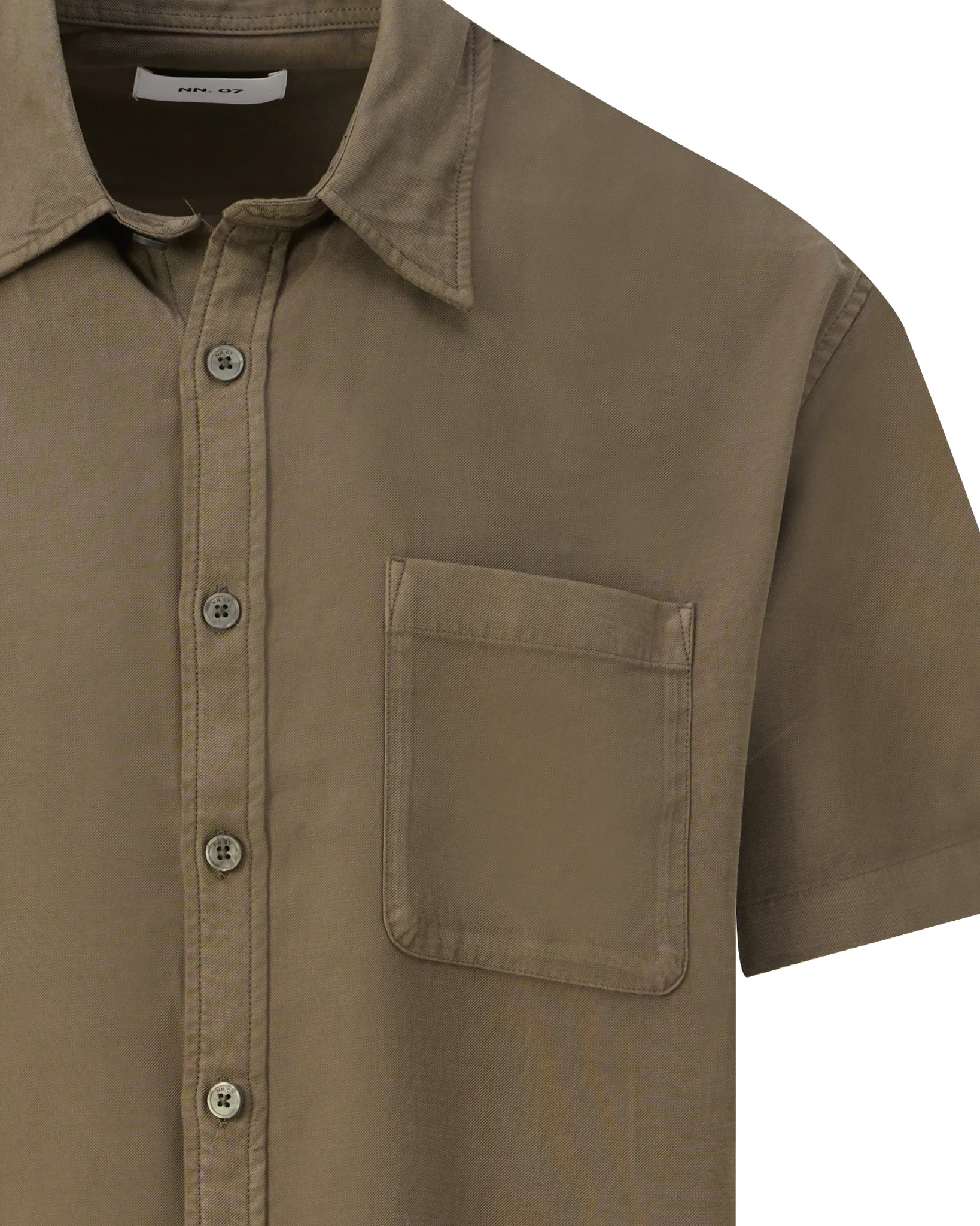 NN07 Deon Casual Overhemd Beige 110071-001-L