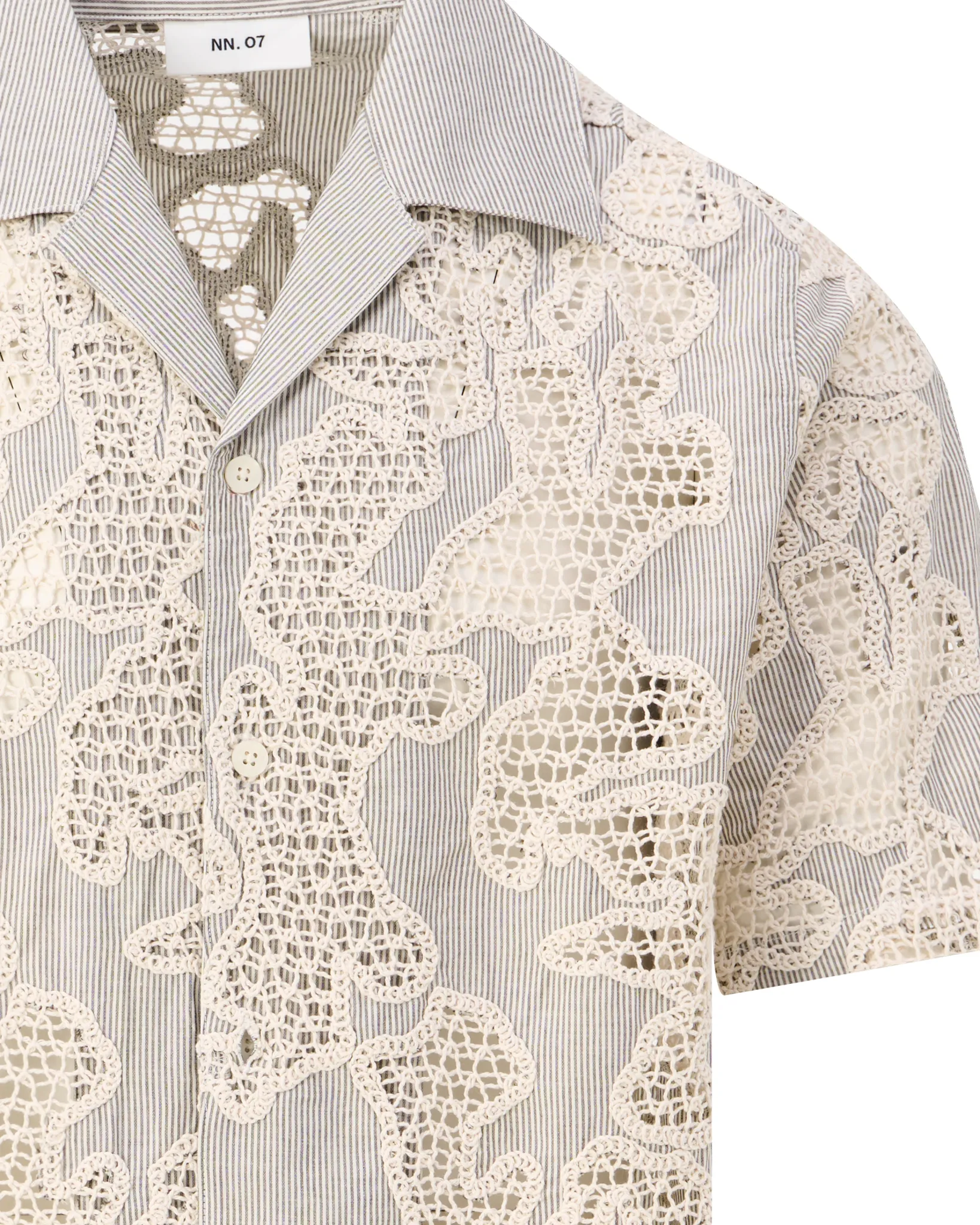 NN07 Julio Casual Overhemd Bruin 110072-001-L