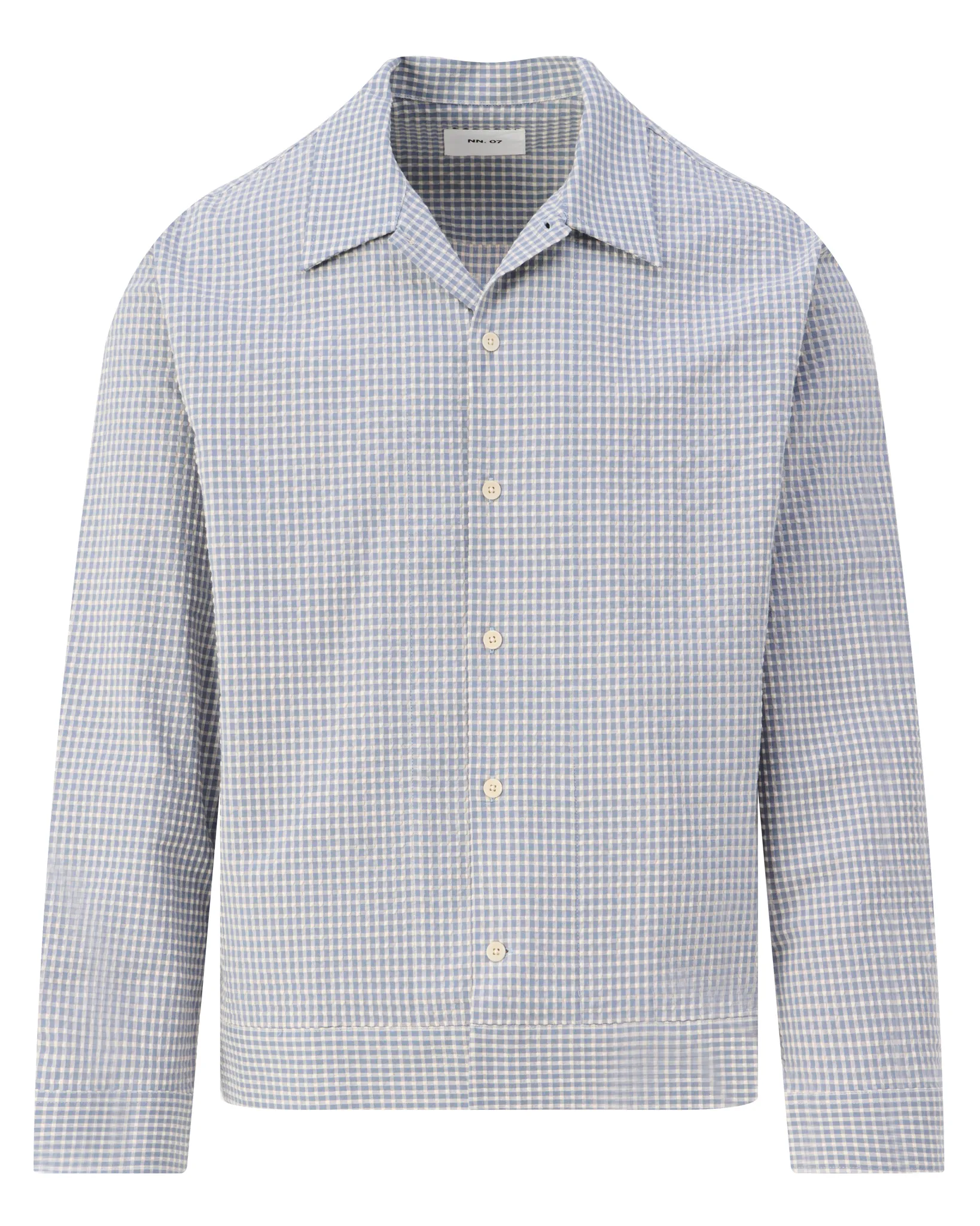 NN07 Reed Overshirt Blauw 110075-001-L