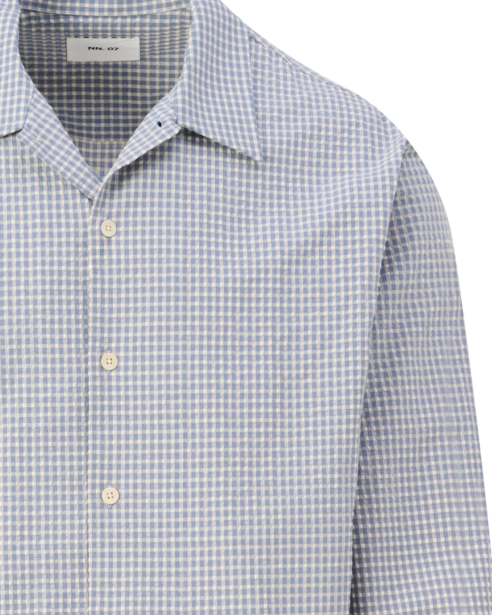 NN07 Reed Overshirt Blauw 110075-001-L