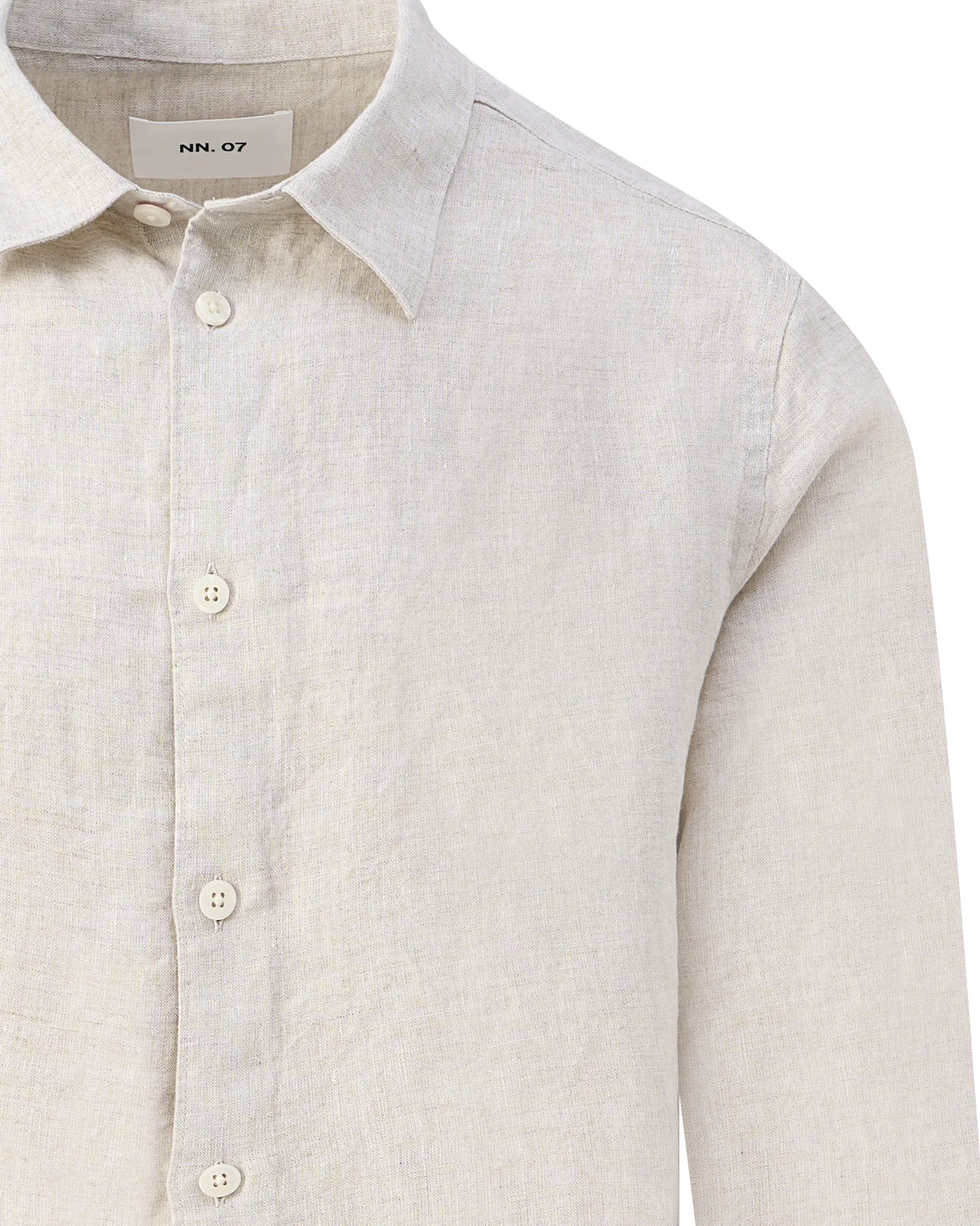 NN07 Enzo Casual Overhemd Beige 110098-001-L