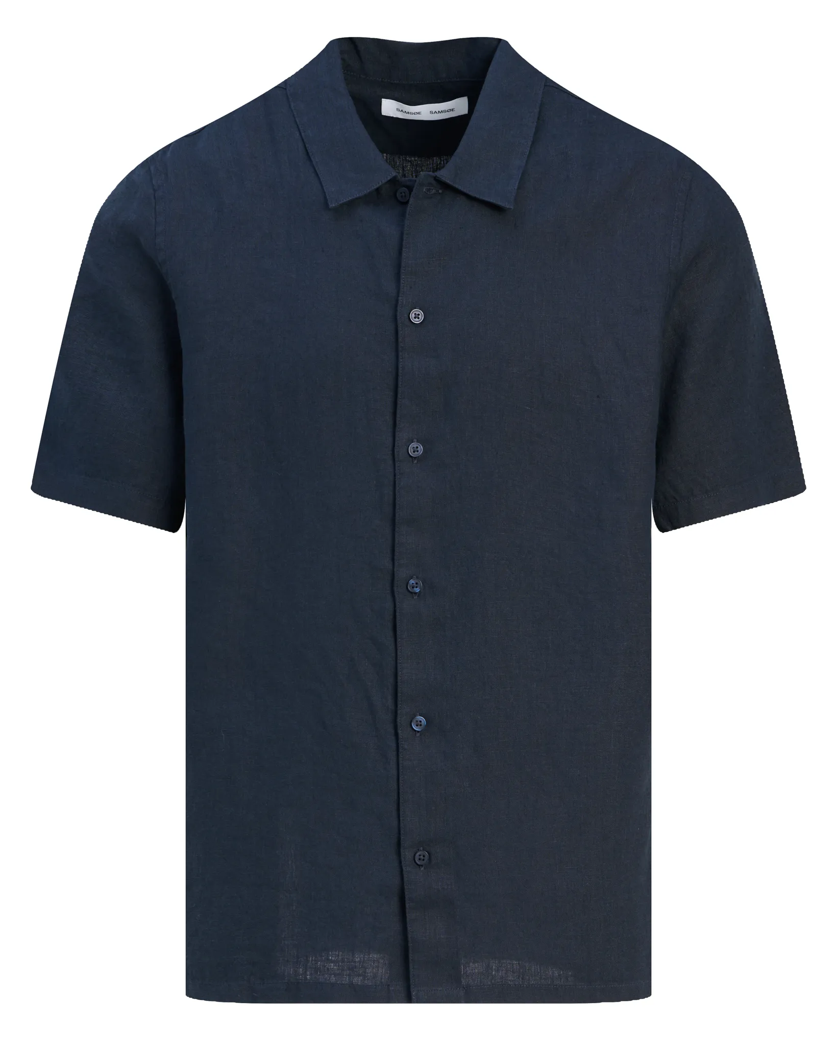 Samsoe & Samsoe Saavan Casual Overhemd Donker blauw 110149-001-L
