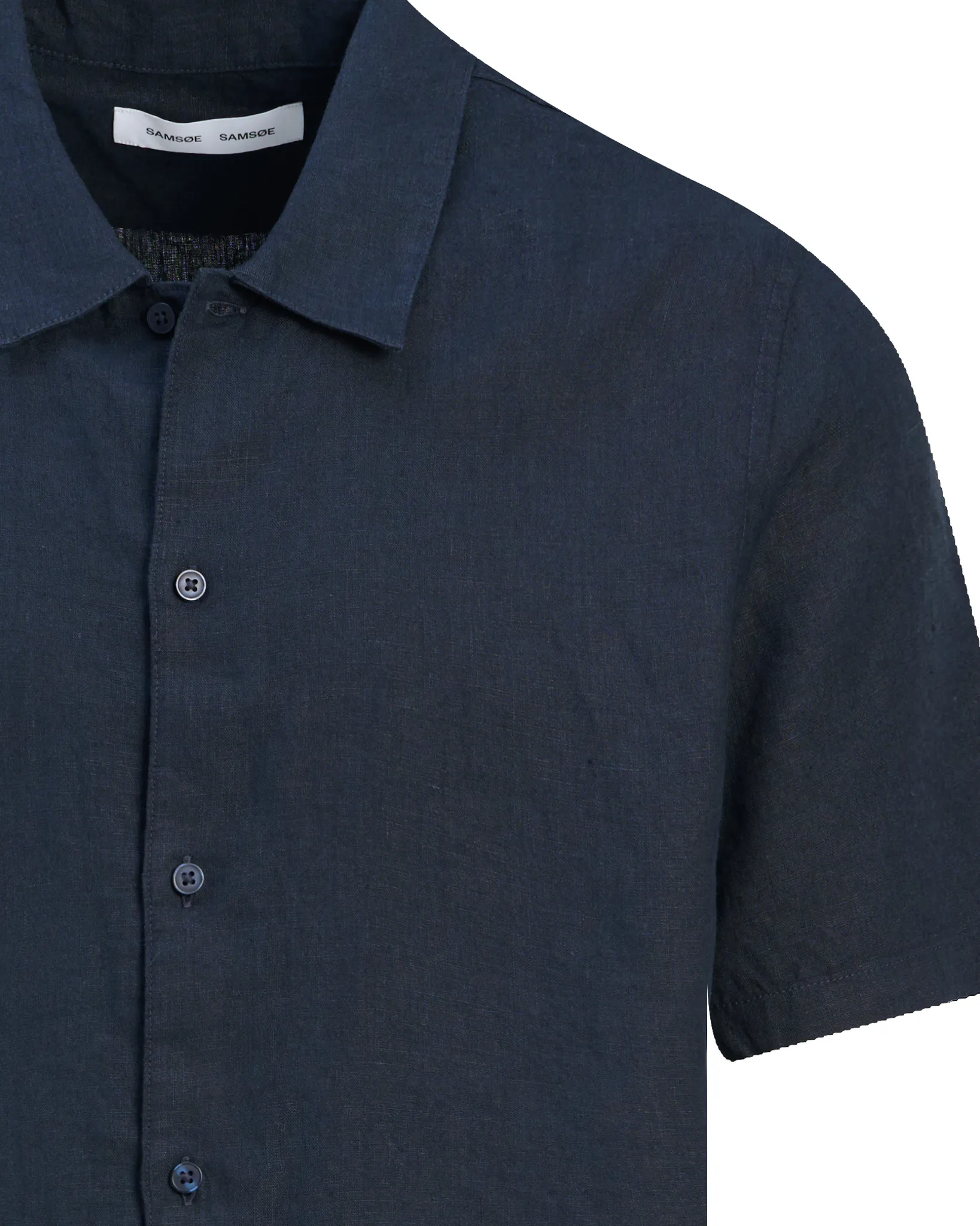 Samsoe & Samsoe Saavan Casual Overhemd Donker blauw 110149-001-L