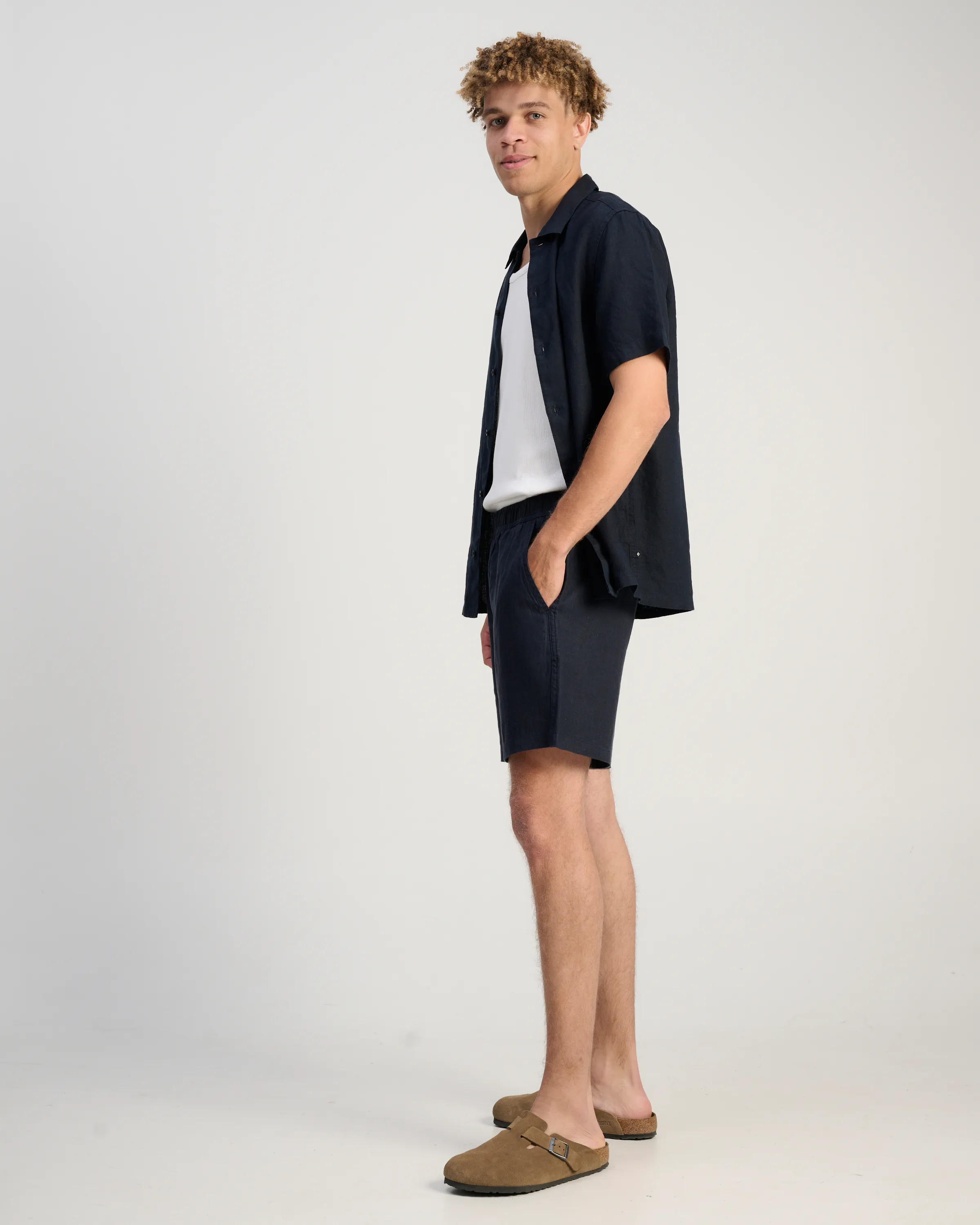 Samsoe & Samsoe Sajabari Short Donker blauw 110154-001-L