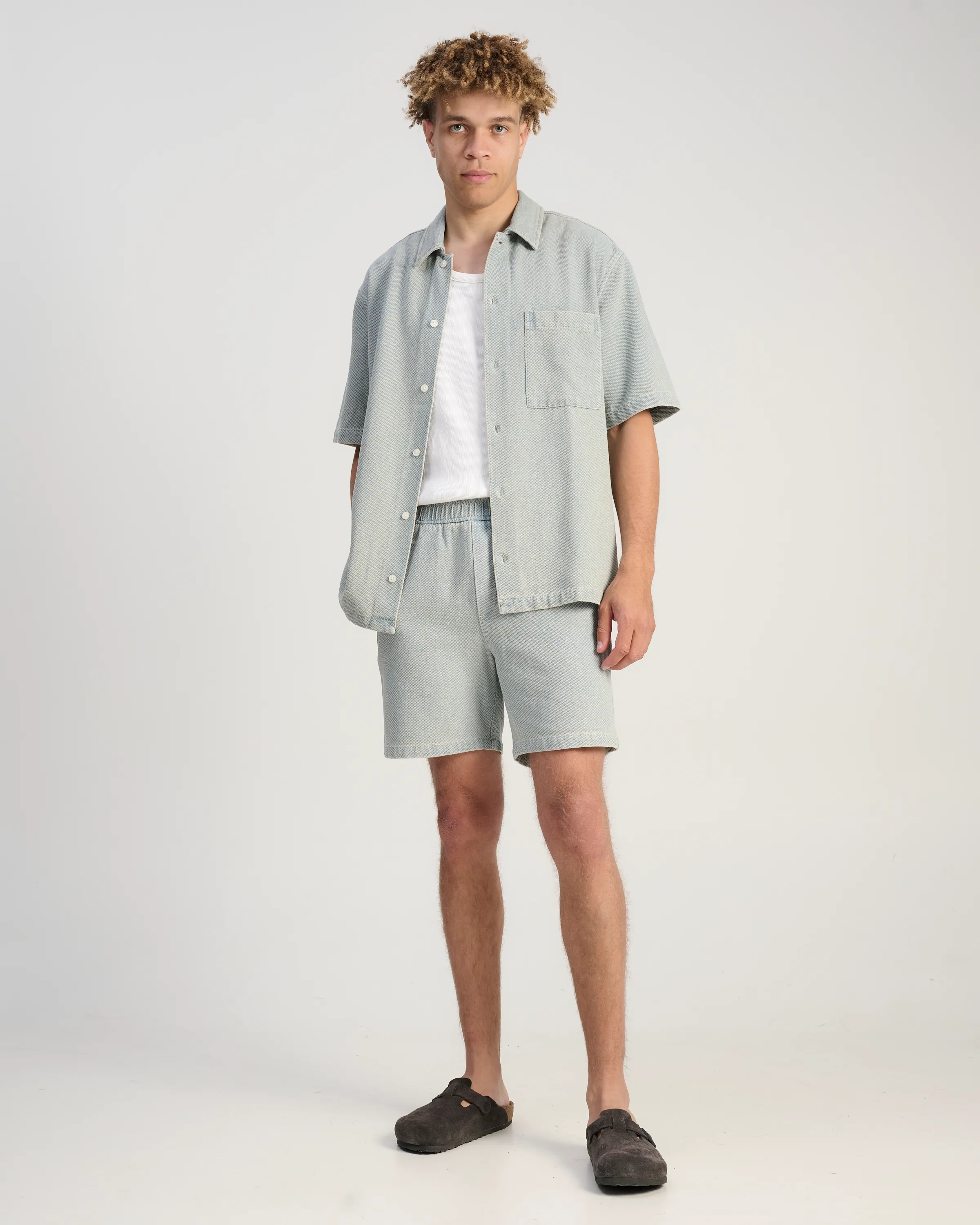 Samsoe & Samsoe Sajabari Short Licht blauw 110155-001-L