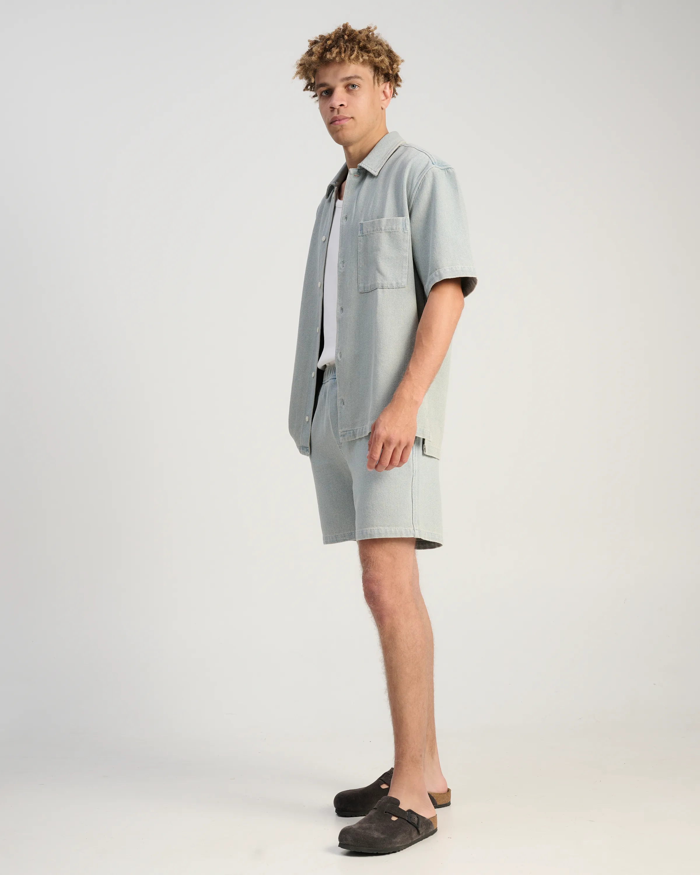 Samsoe & Samsoe Sajabari Short Licht blauw 110155-001-L