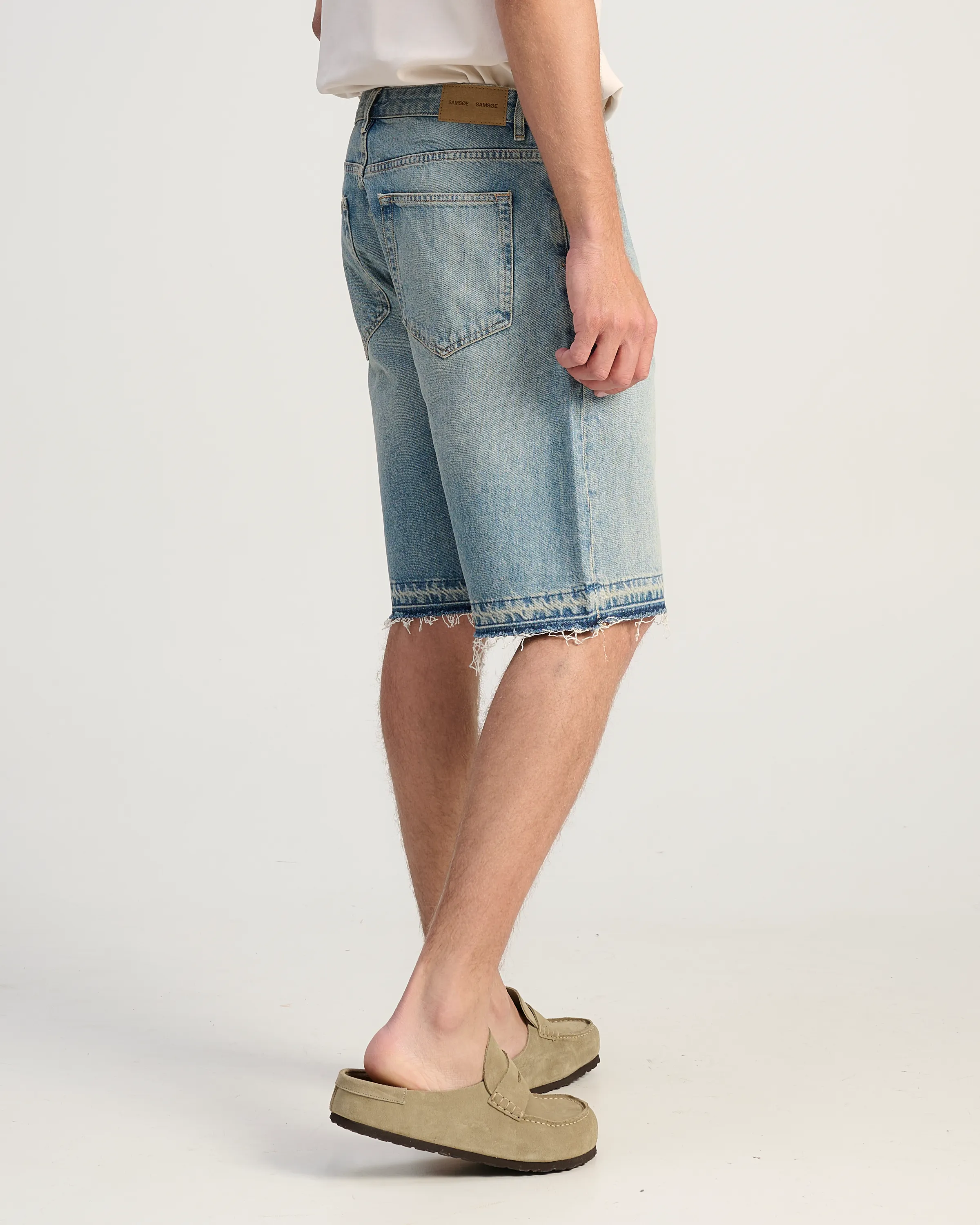 Samsoe & Samsoe Saeddie Short Blauw 110159-001-L